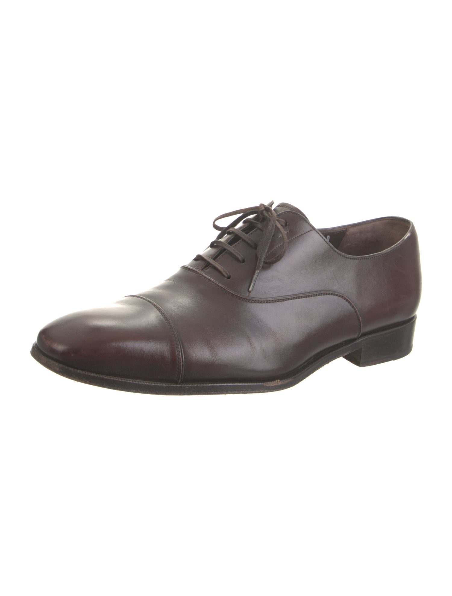 Salvatore Ferragamo Leather Oxfords