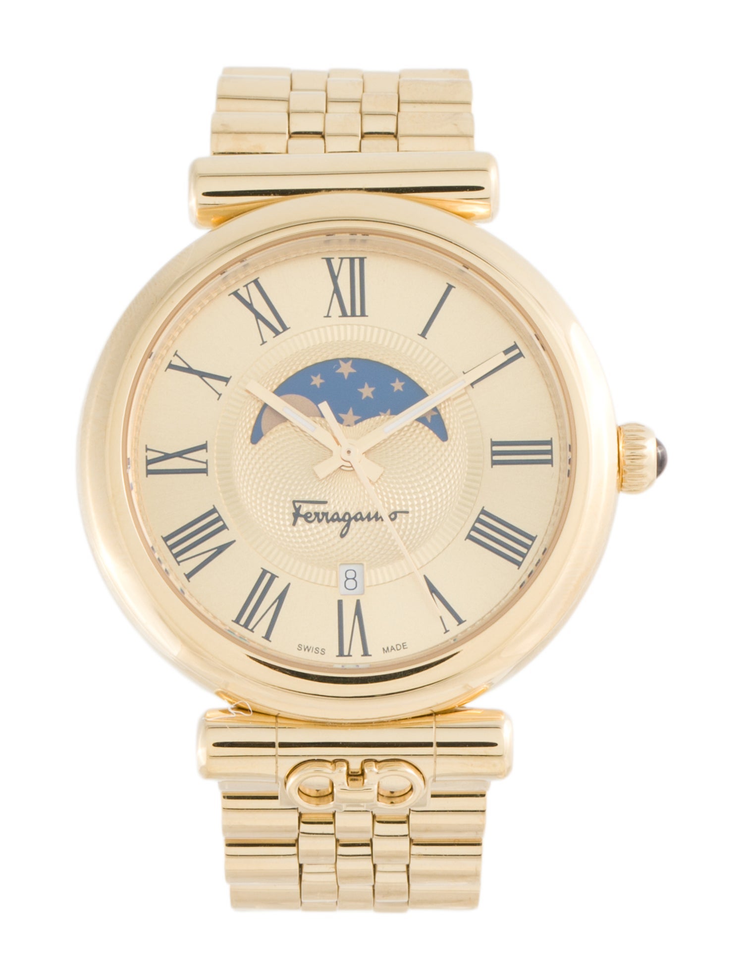 Salvatore Ferragamo Ora Moonphase Watch