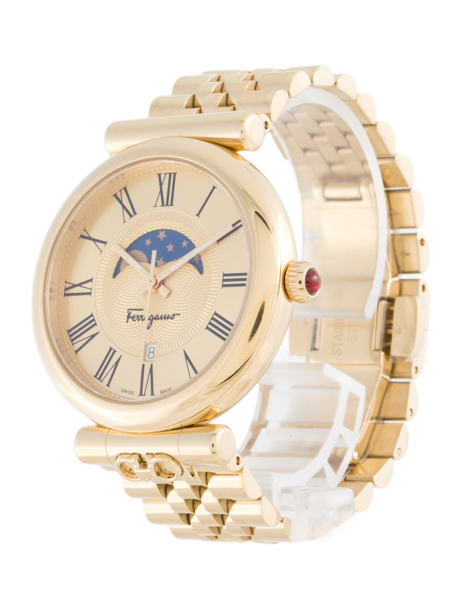 Salvatore Ferragamo Ora Moonphase Watch