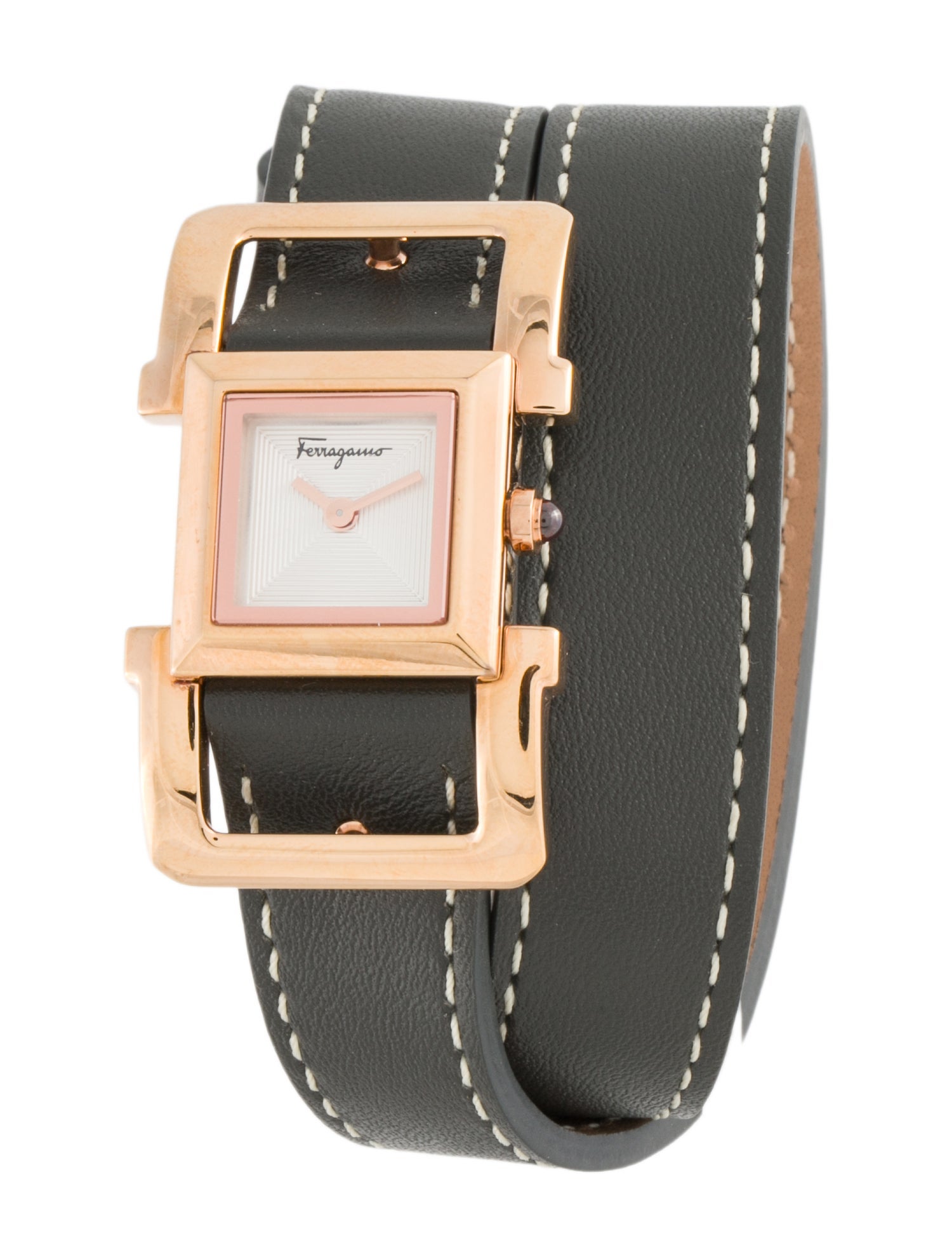 Salvatore Ferragamo Square Ingot Watch