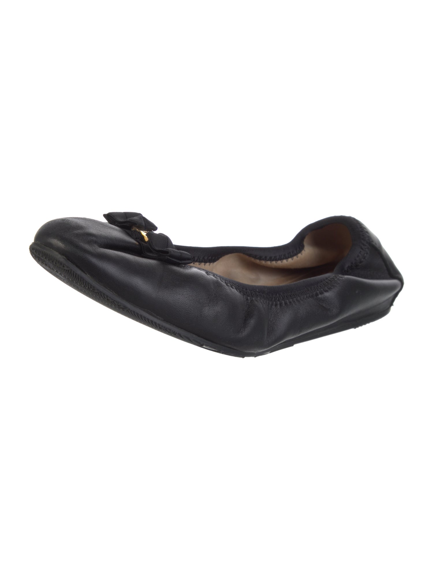 Salvatore Ferragamo Leather Ballet Flats