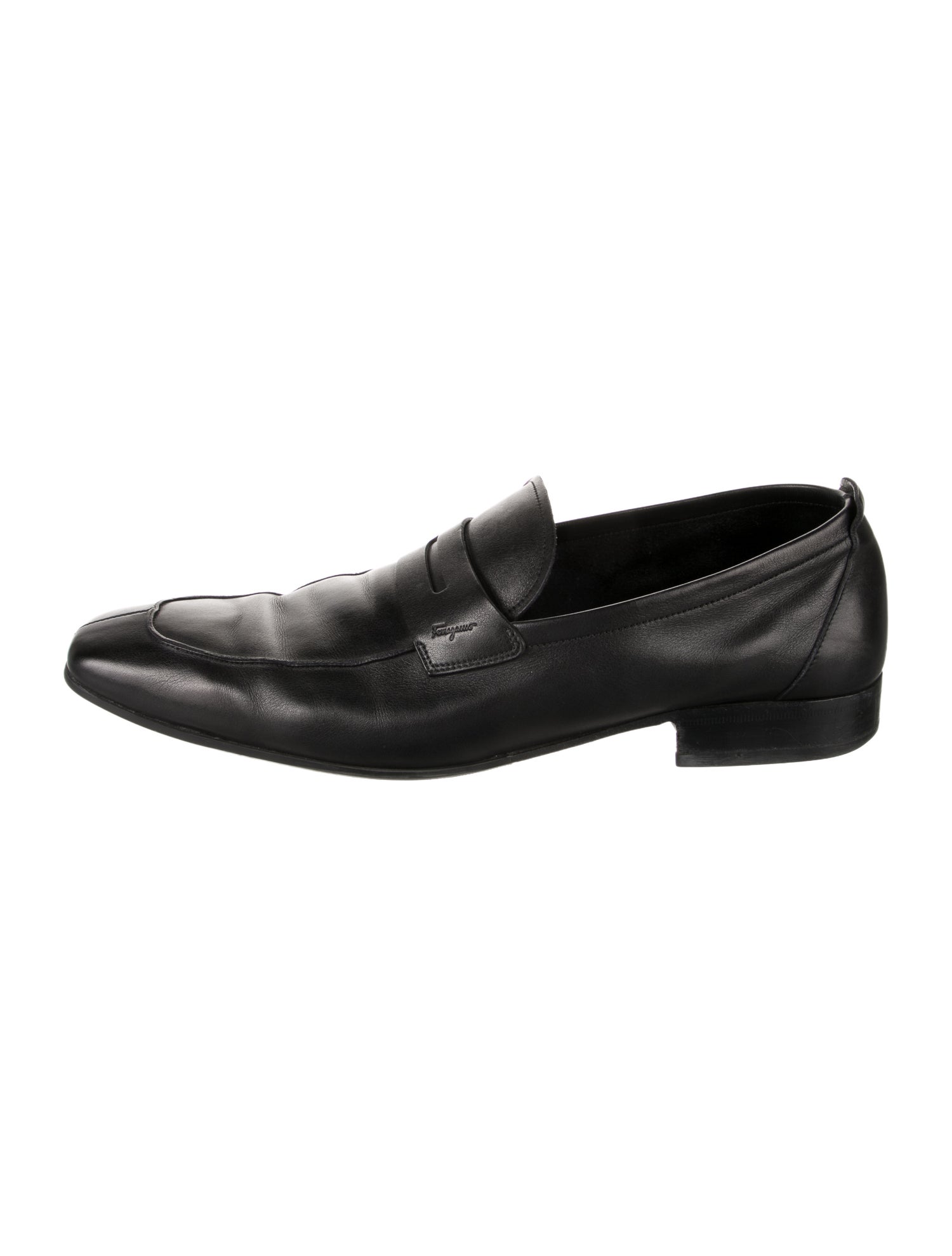 Salvatore Ferragamo Leather Dress Loafers