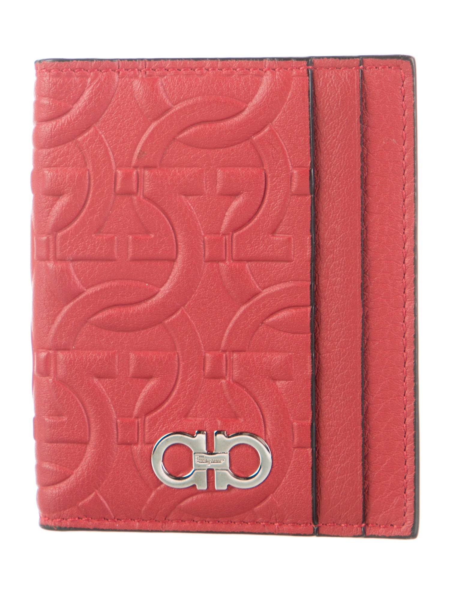 Salvatore Ferragamo Leather Card Holder