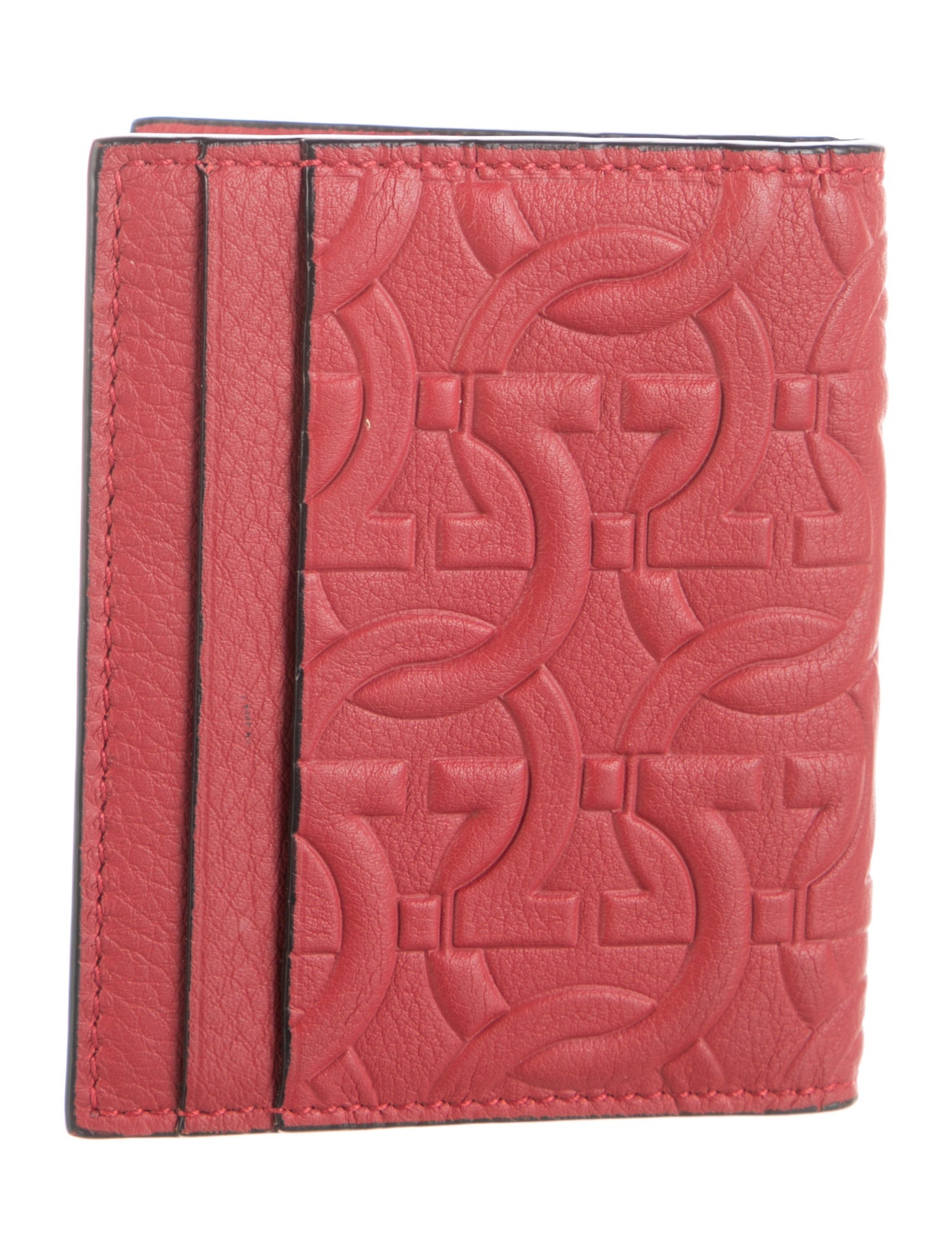 Salvatore Ferragamo Leather Card Holder