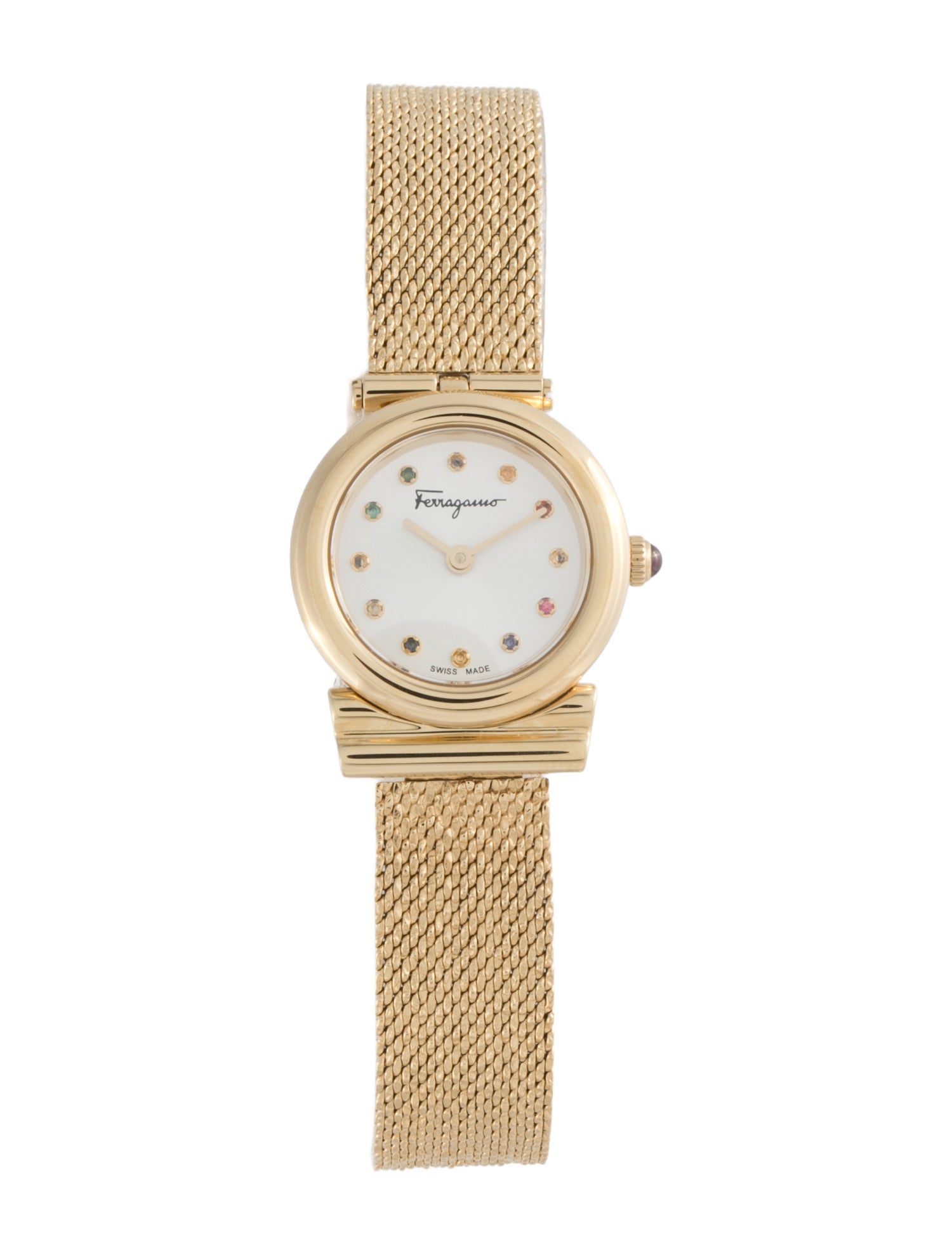 Salvatore Ferragamo Gancini Stones Watch