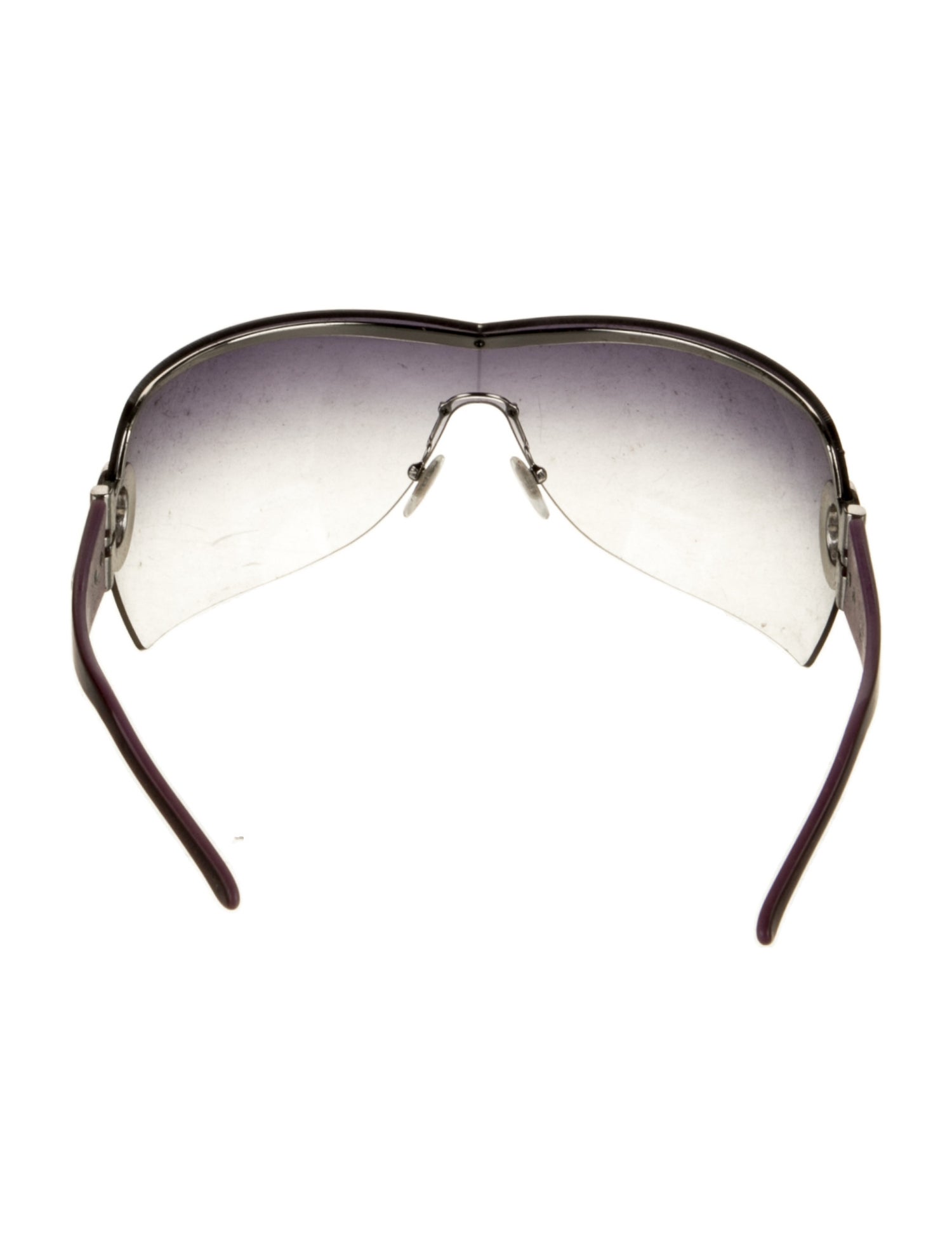 Salvatore Ferragamo Shield Gradient Sunglasses