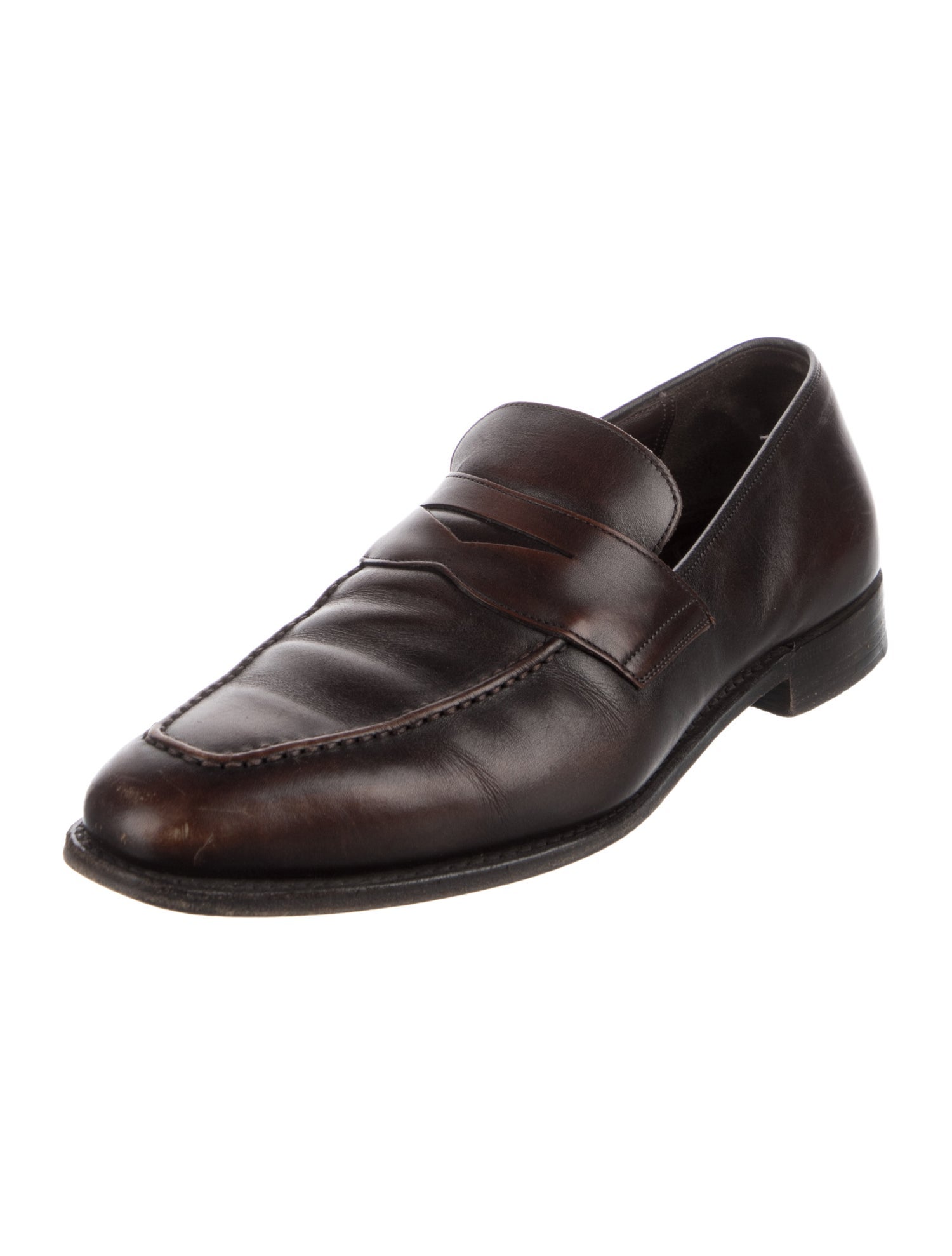 Salvatore Ferragamo Leather Dress Loafers