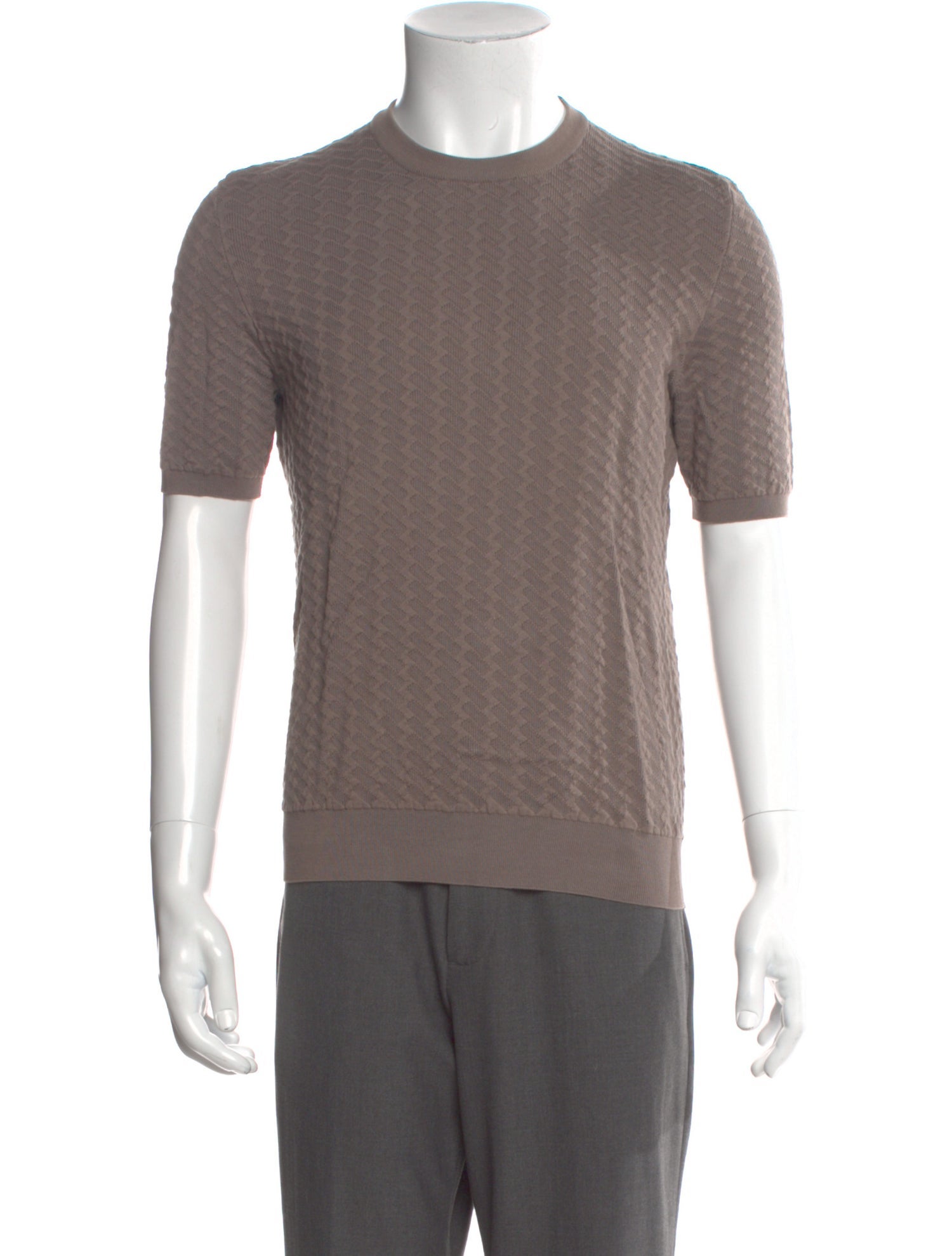 Salvatore Ferragamo Crew Neck Short Sleeve Pullover