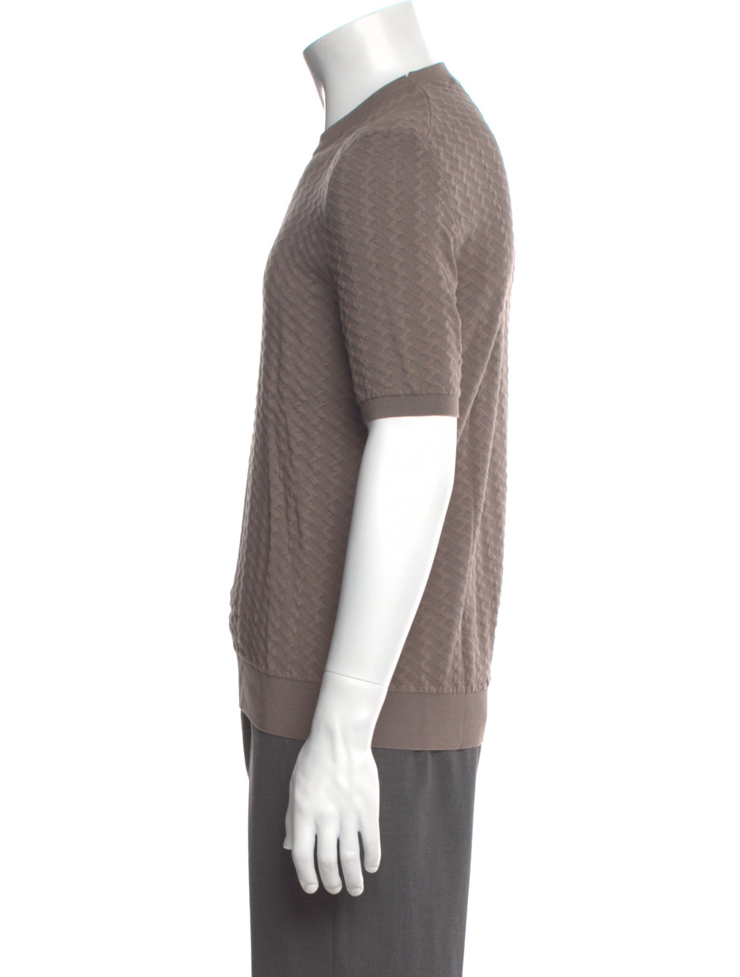 Salvatore Ferragamo Crew Neck Short Sleeve Pullover