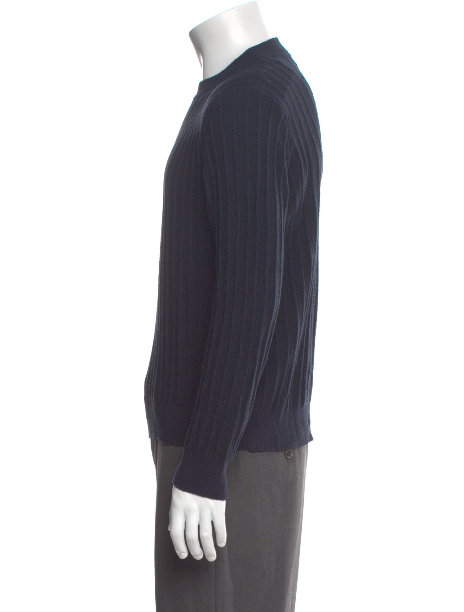 Salvatore Ferragamo Crew Neck Long Sleeve Pullover