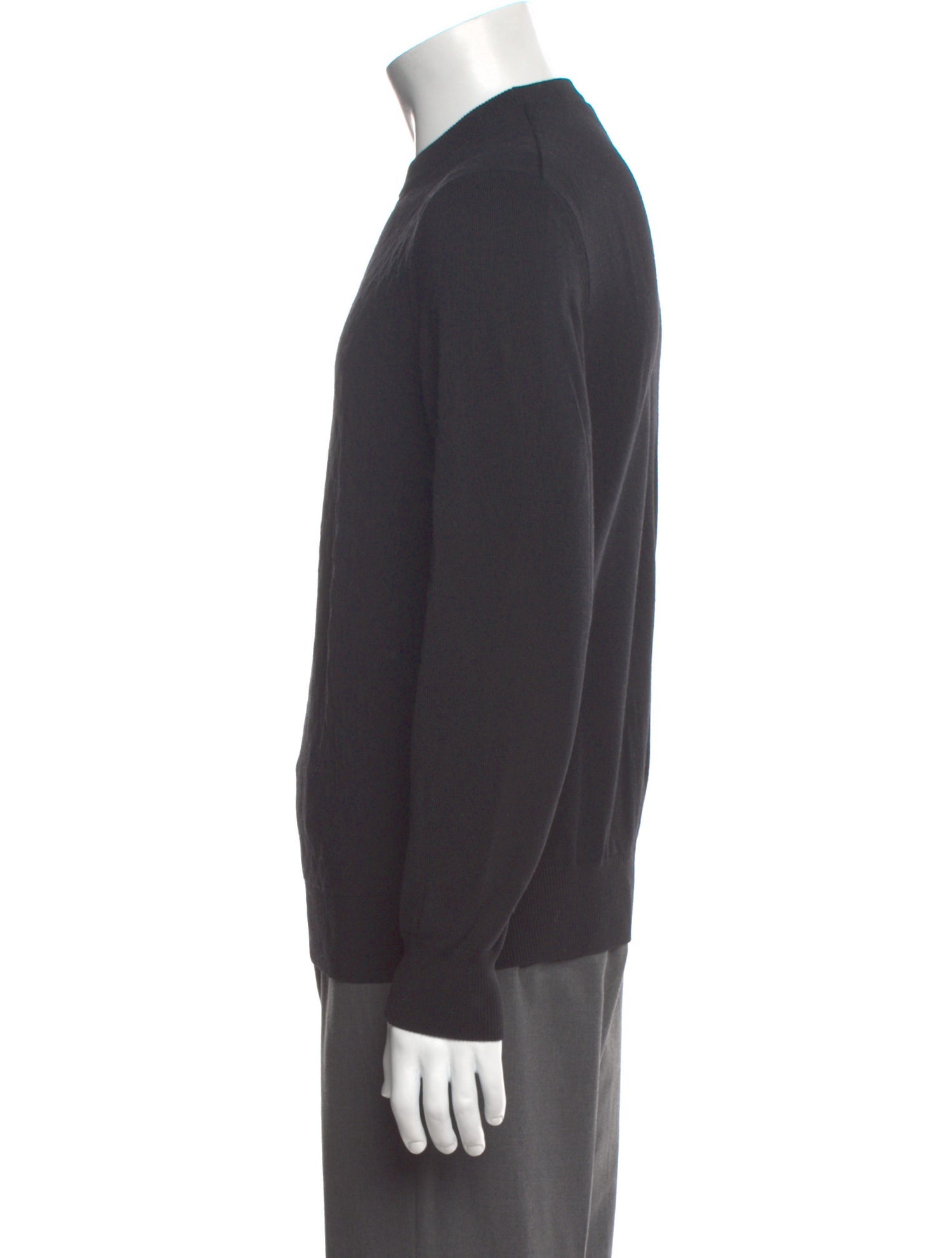 Salvatore Ferragamo Wool Crew Neck Pullover