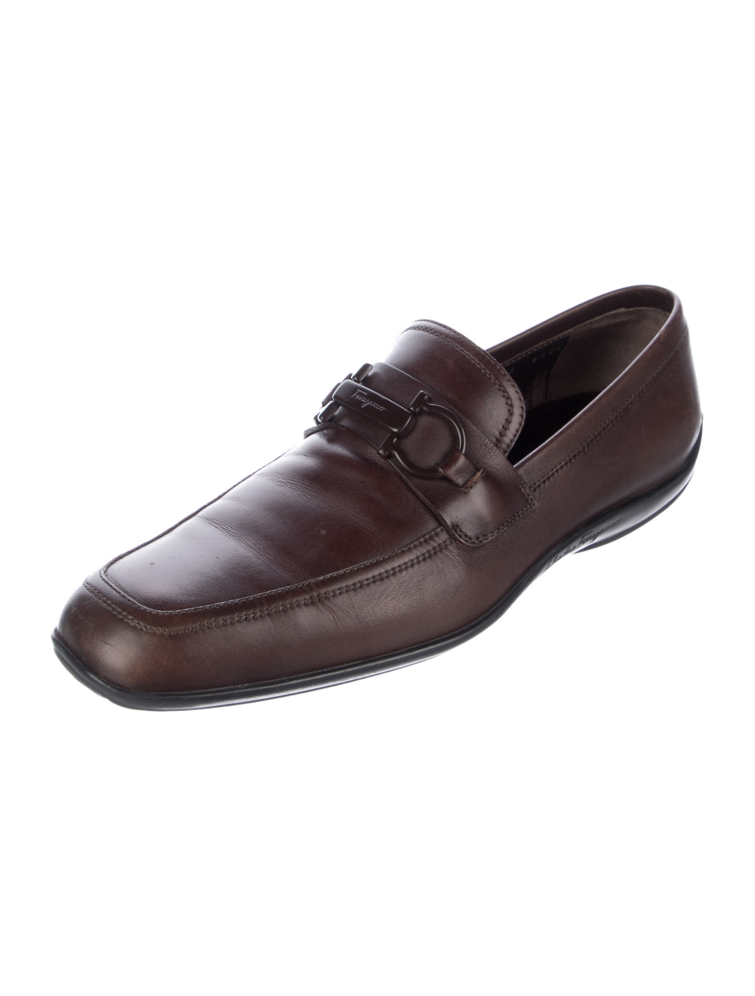 Salvatore Ferragamo Leather Loafers
