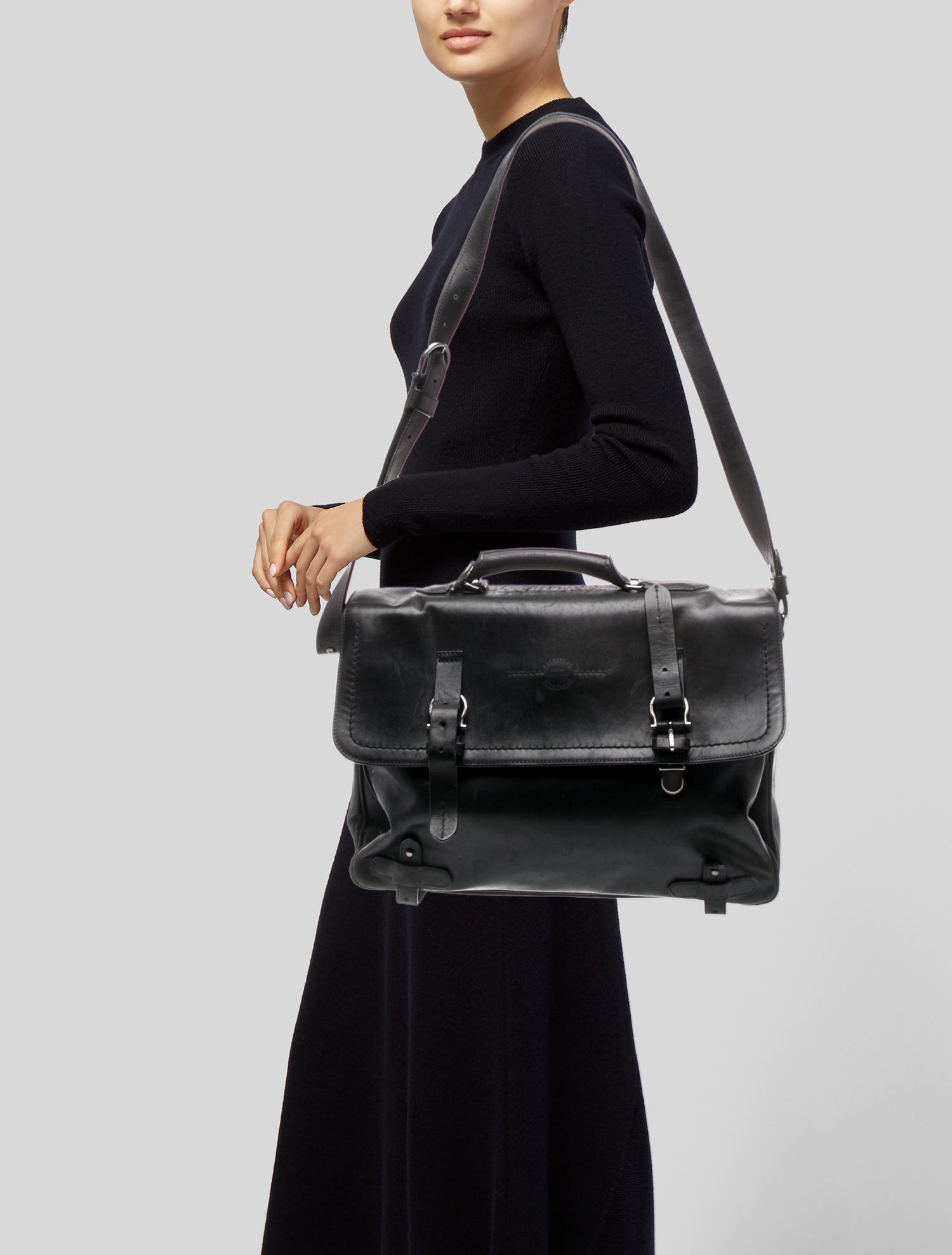 Salvatore Ferragamo Leather Crossbody Bag