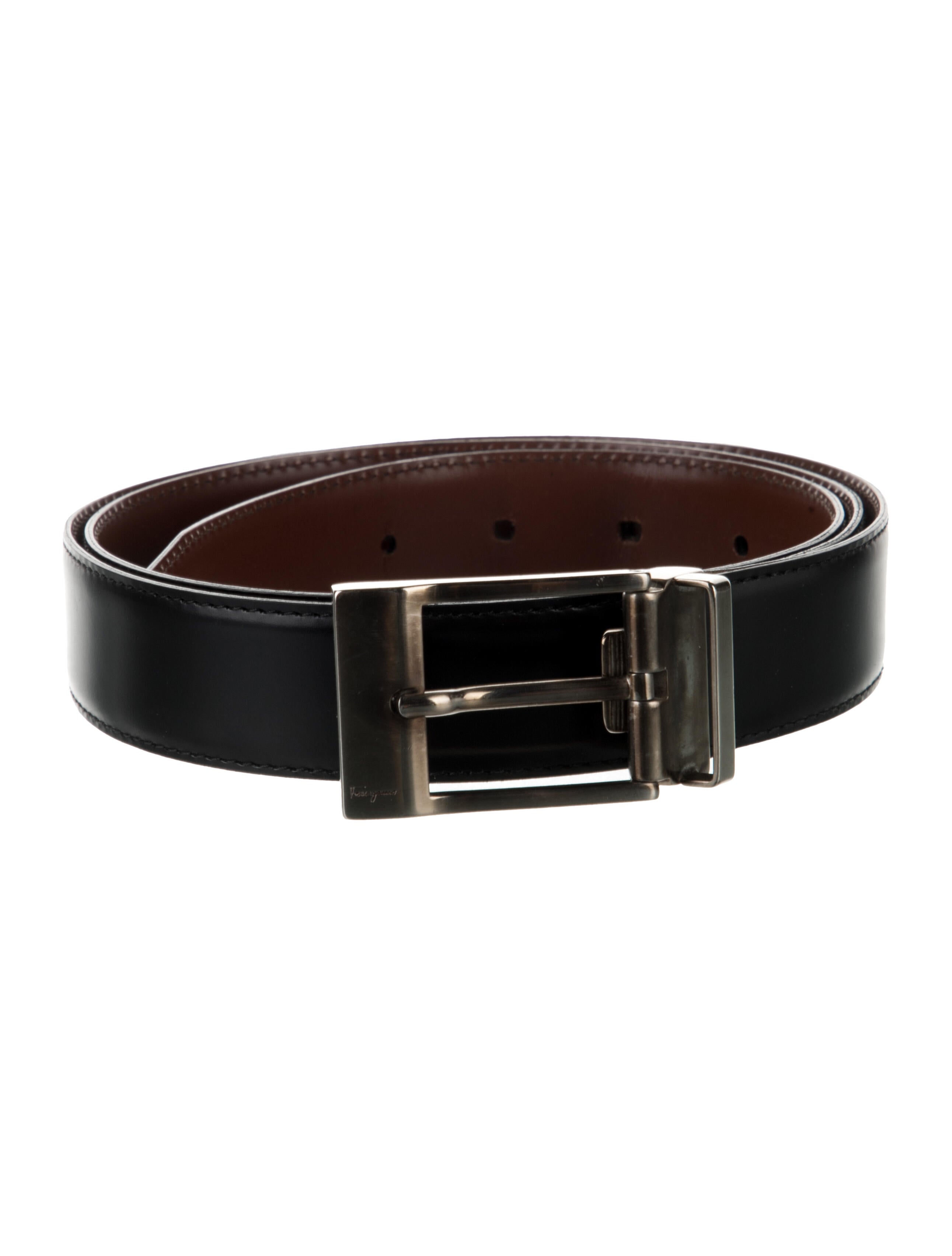 Salvatore Ferragamo Leather Belt Kit