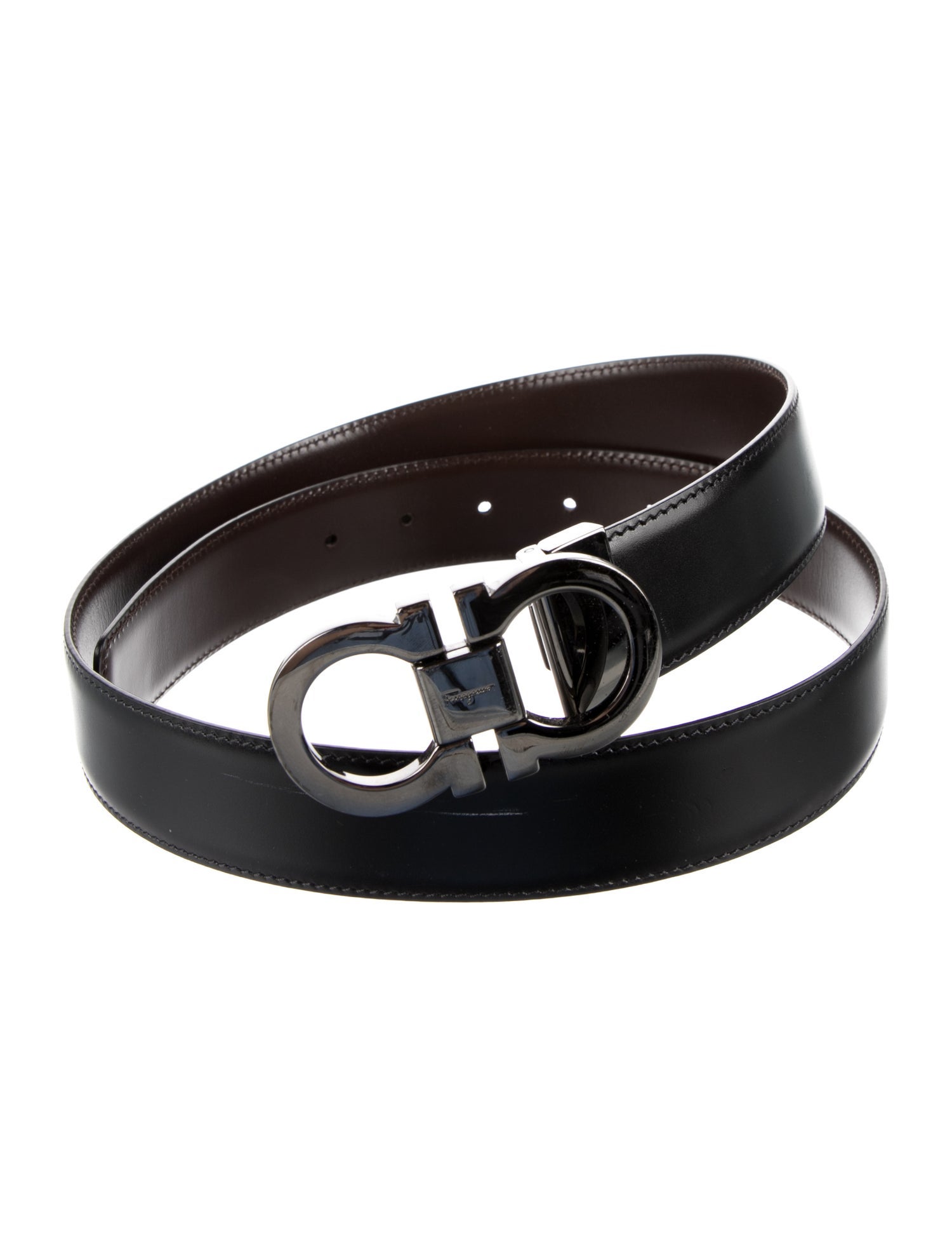 Salvatore Ferragamo Leather Waist Belt