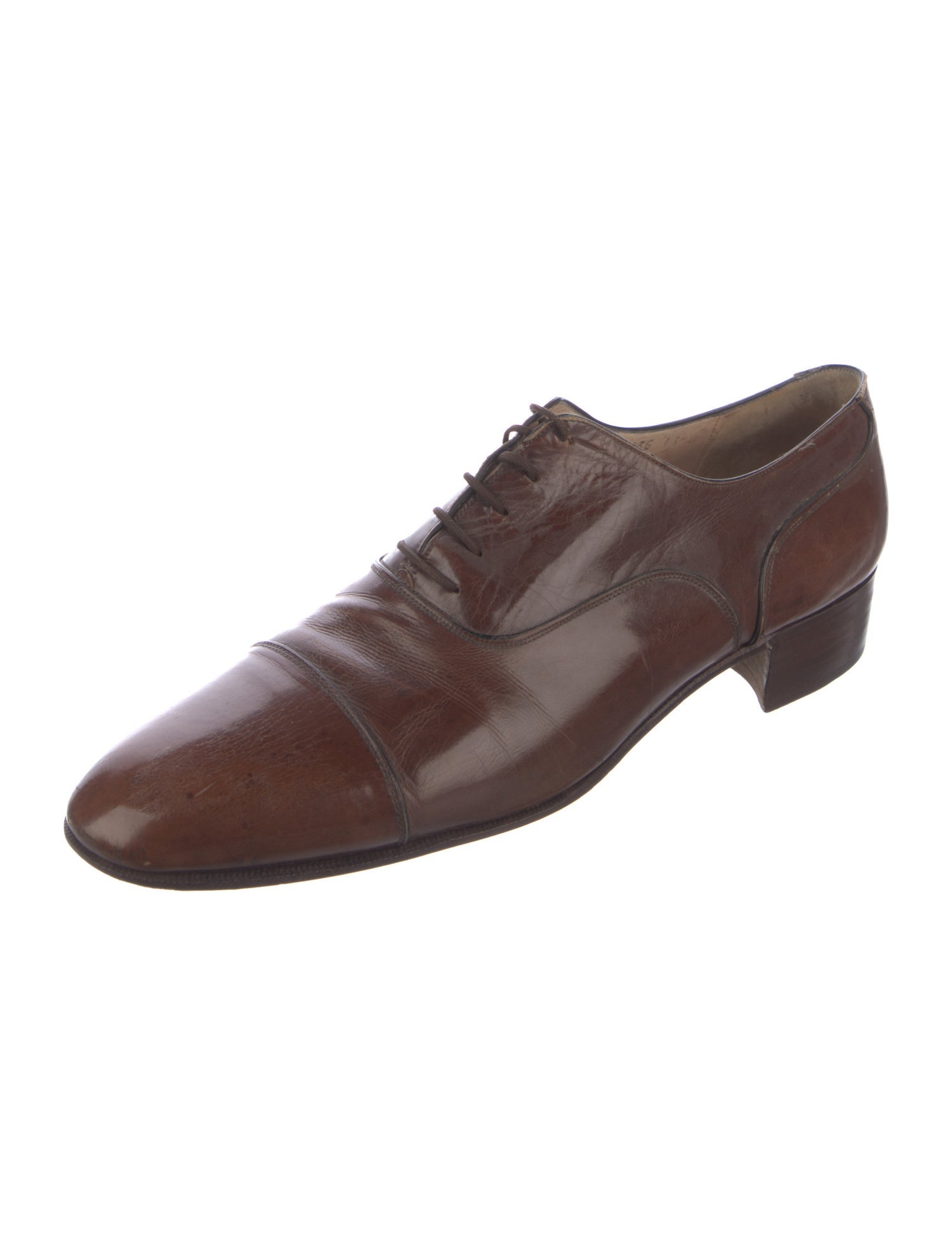 Salvatore Ferragamo Leather Oxfords