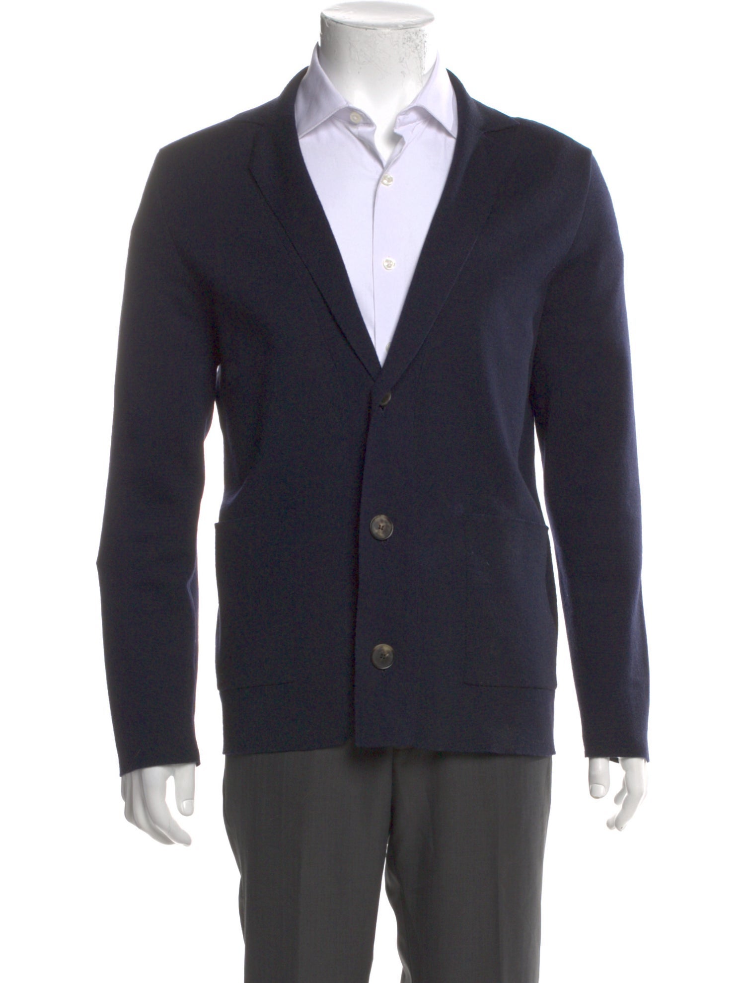 Salvatore Ferragamo Wool V-Neck Cardigan
