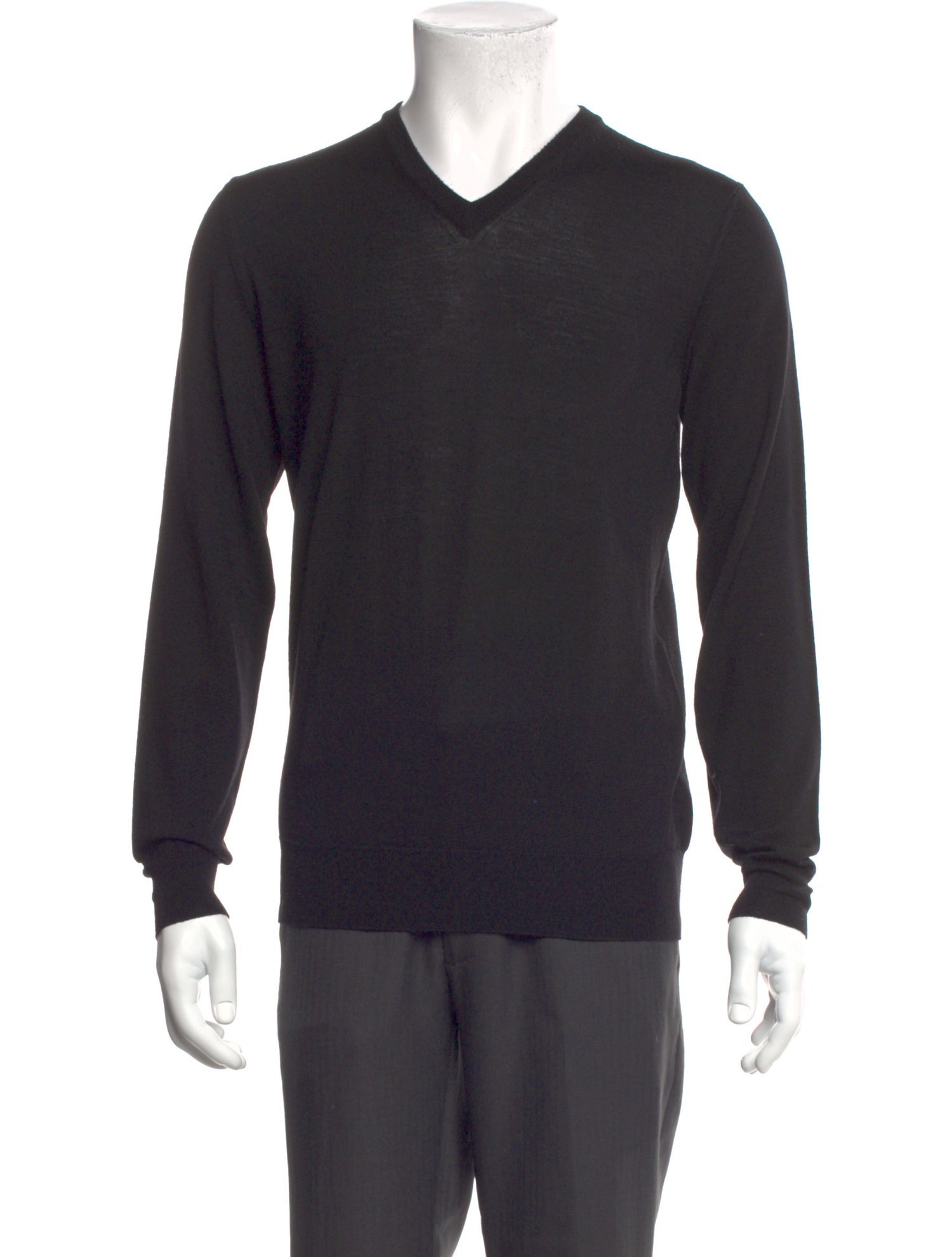 Salvatore Ferragamo Wool V-Neck Pullover
