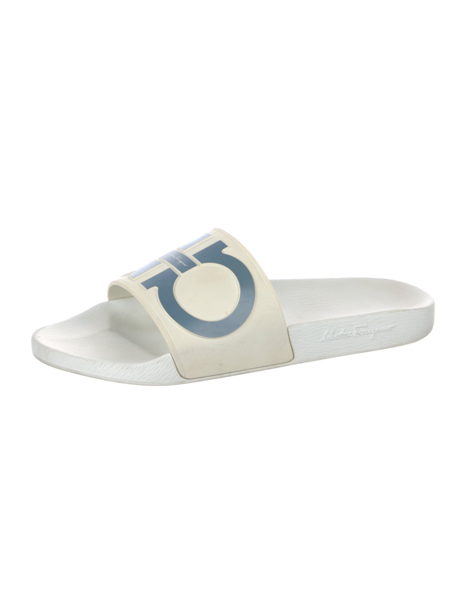 Salvatore Ferragamo Rubber Printed Slides