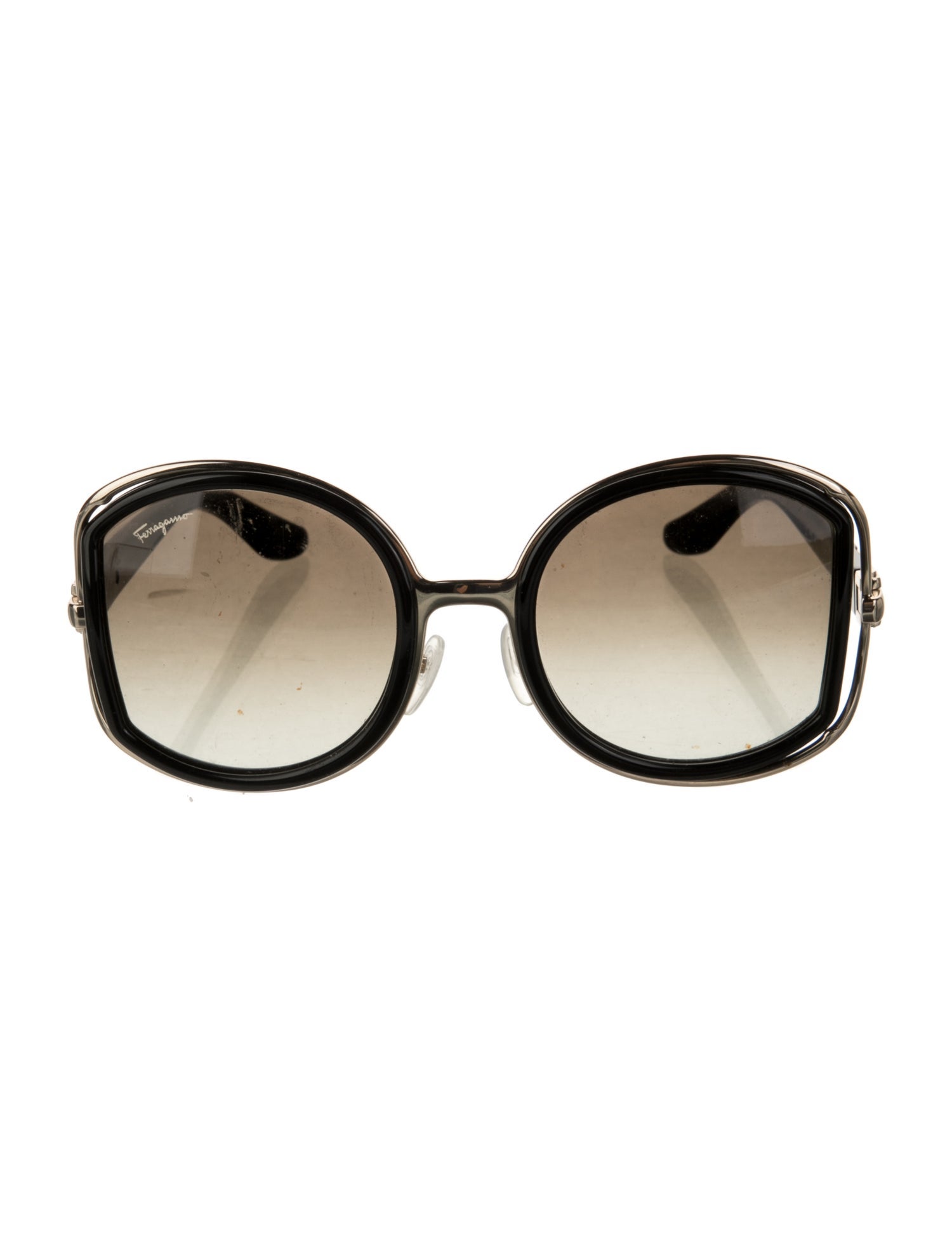 Salvatore Ferragamo Oversize Gradient Sunglasses