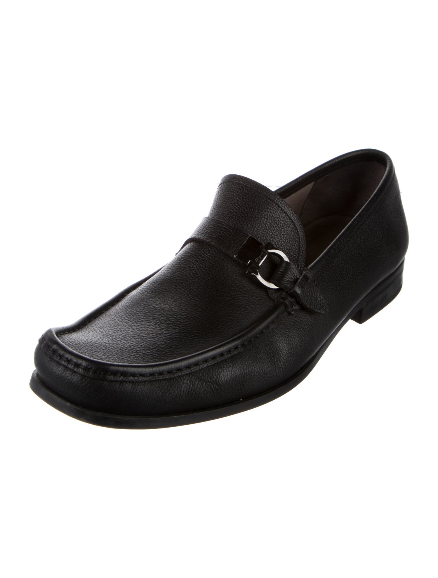 Salvatore Ferragamo Leather Dress Loafers