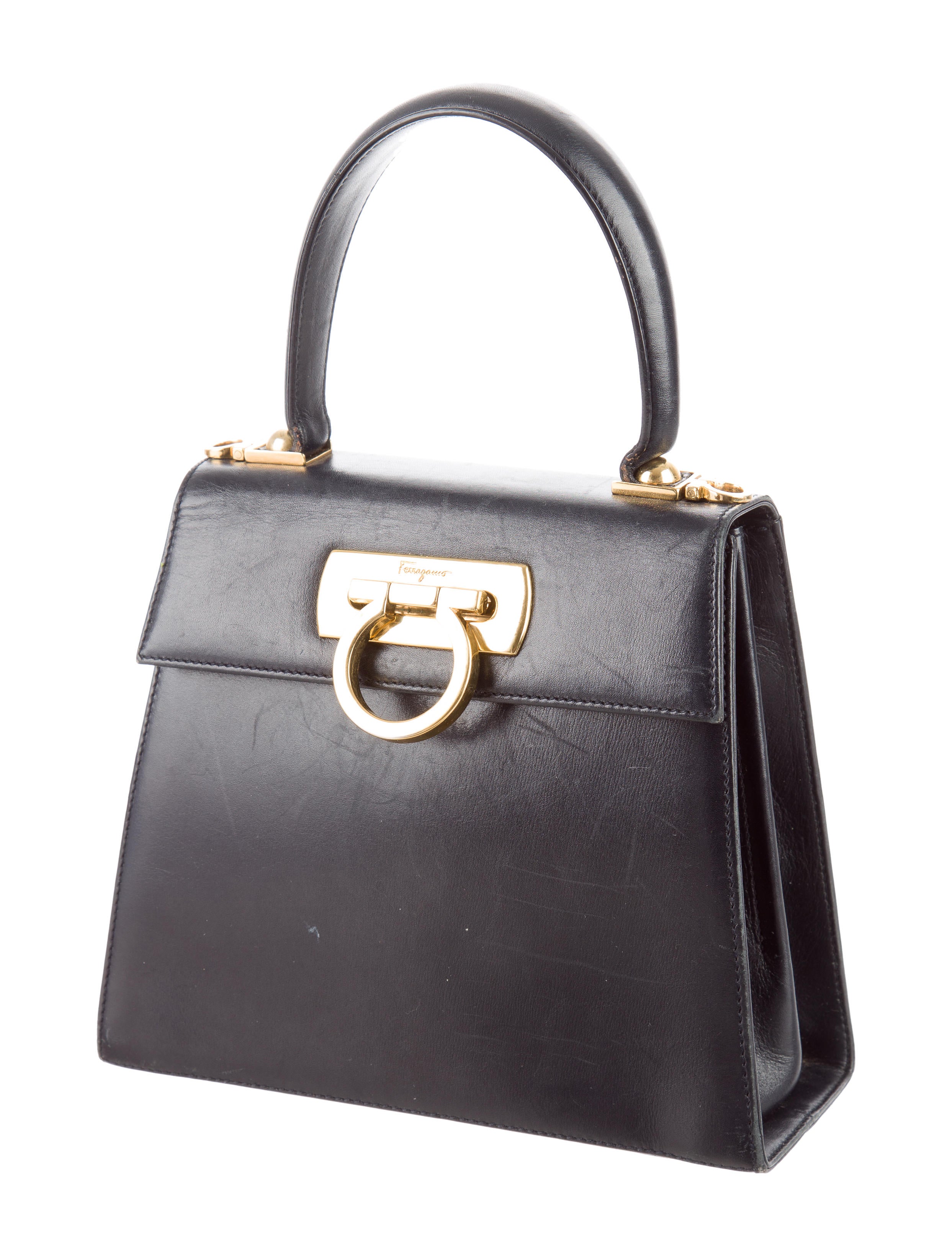 Salvatore Ferragamo Small Kelly Bag Handbags SAL45336 The RealReal