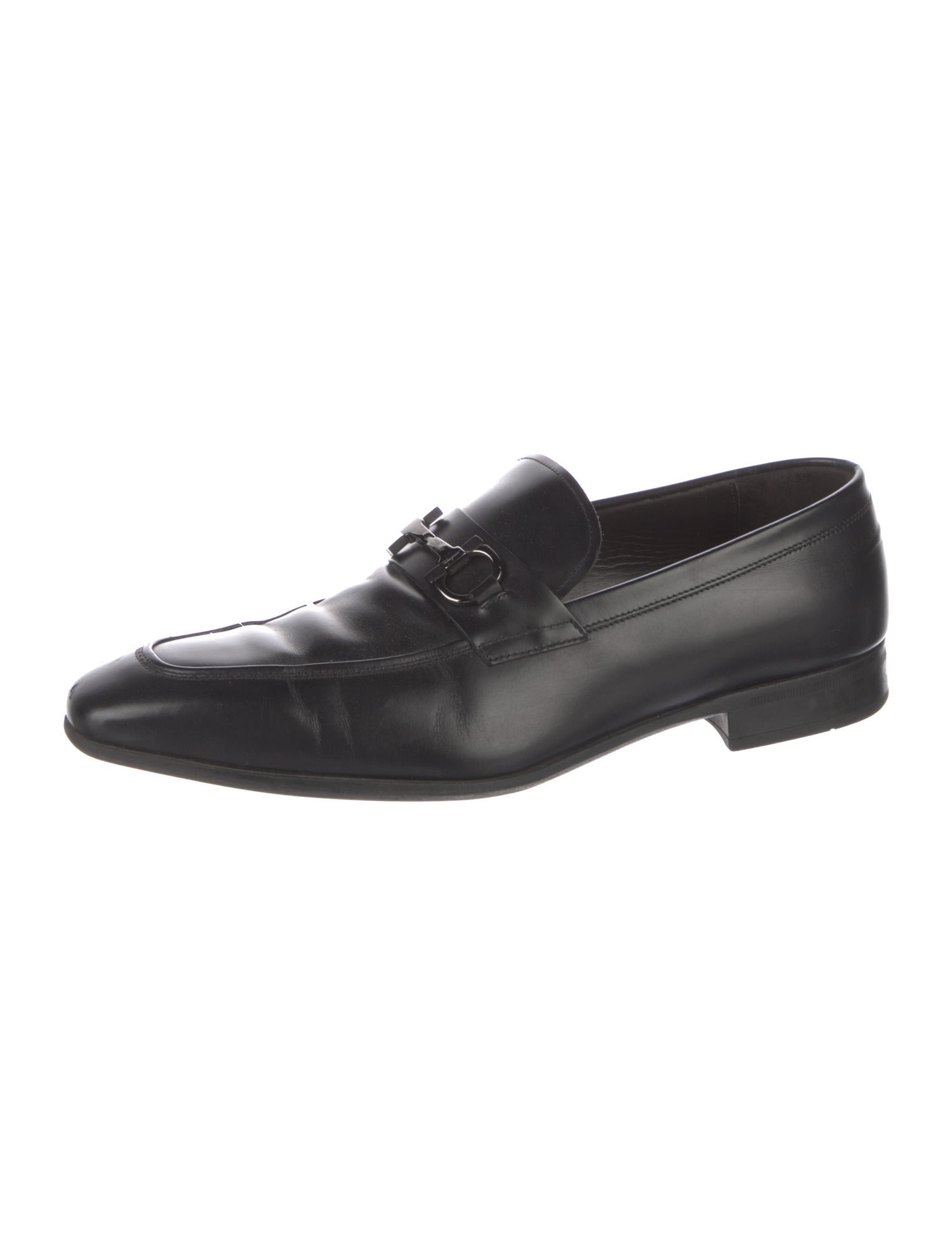 Salvatore Ferragamo Leather Dress Loafers