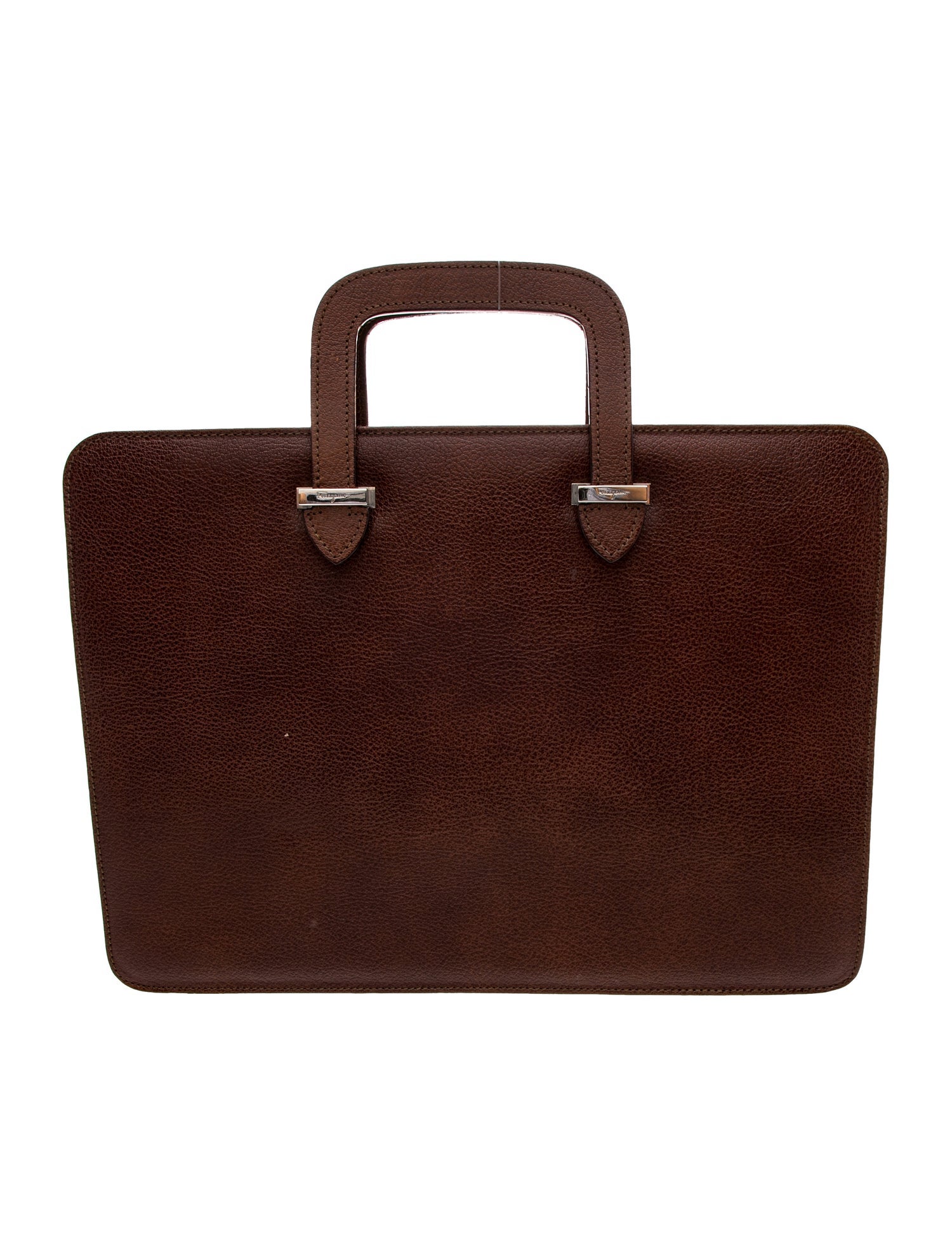 Salvatore Ferragamo Leather Briefcase