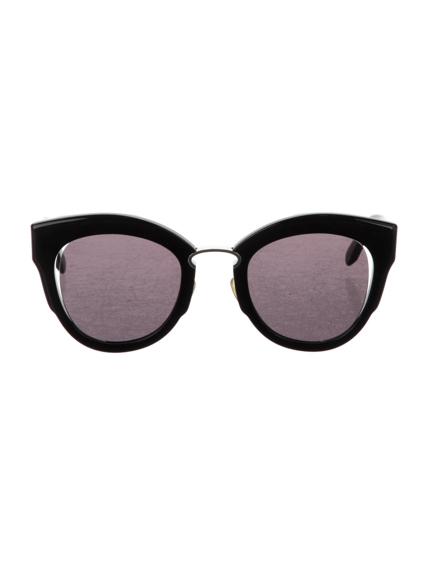 Salvatore Ferragamo Black Cat-Eye Sunglasses with Case Salvatore Ferragamo Black Cat-Eye Sunglasses | Mercari main image 2