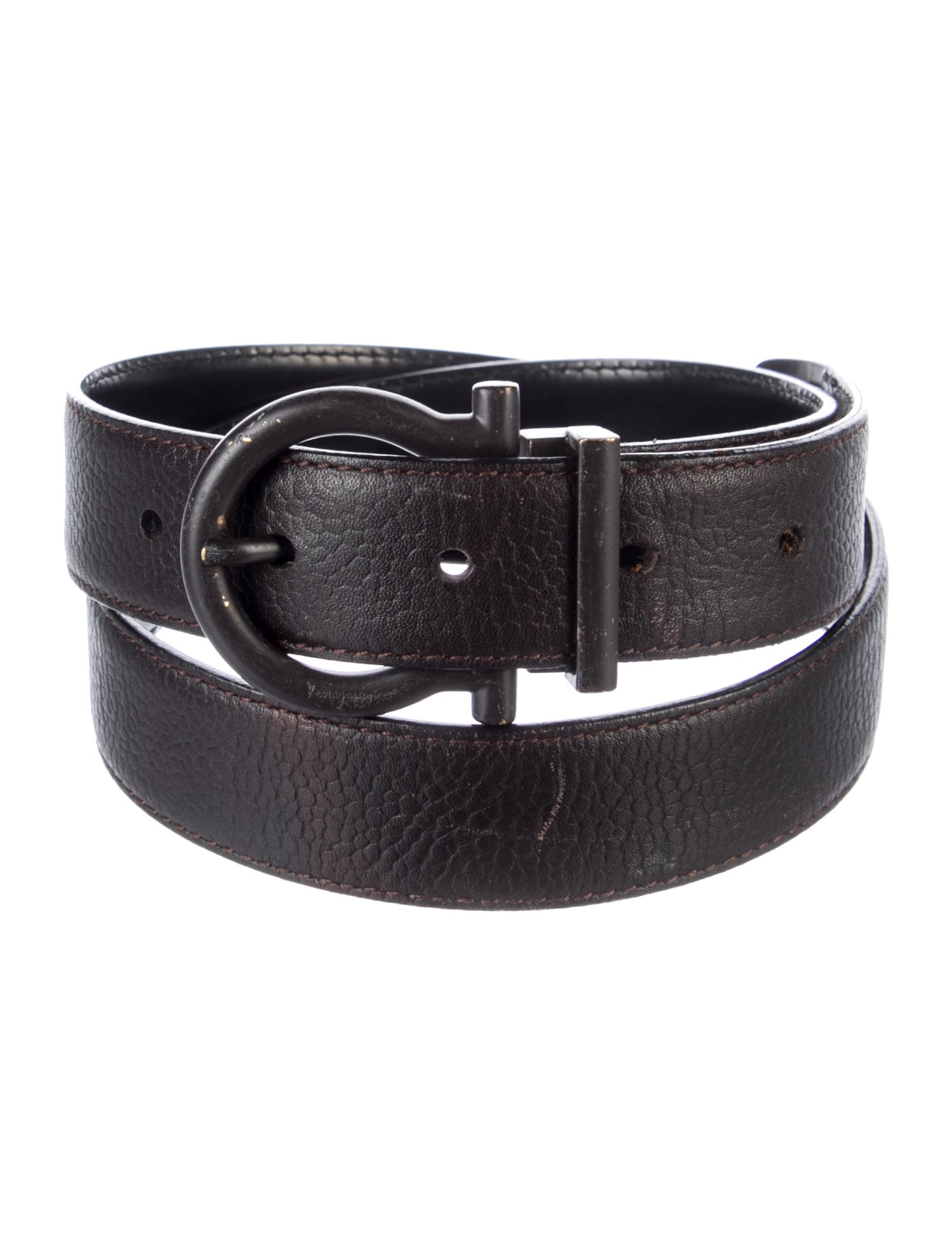 Salvatore Ferragamo Leather Waist Belt