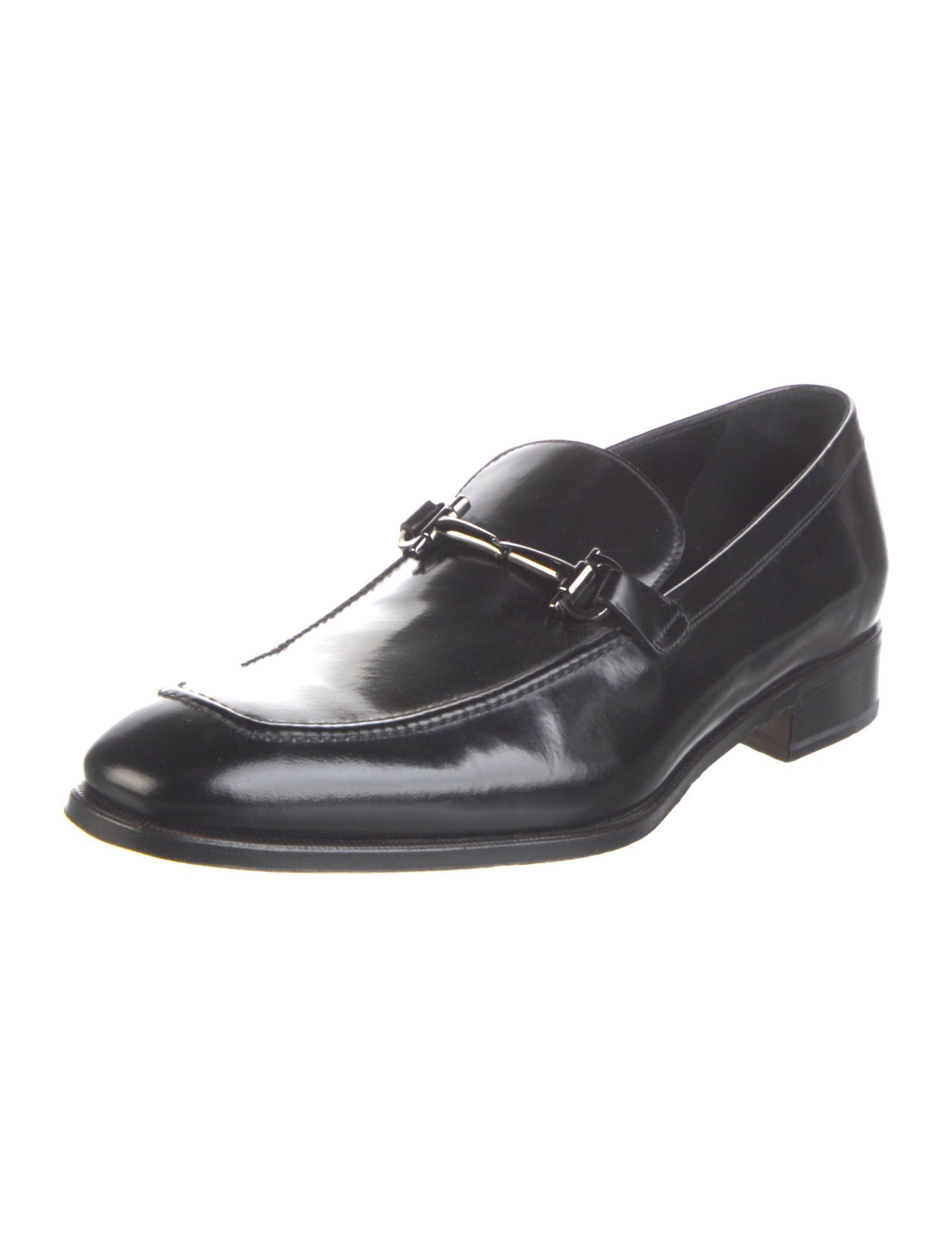 Salvatore Ferragamo Leather Dress Loafers