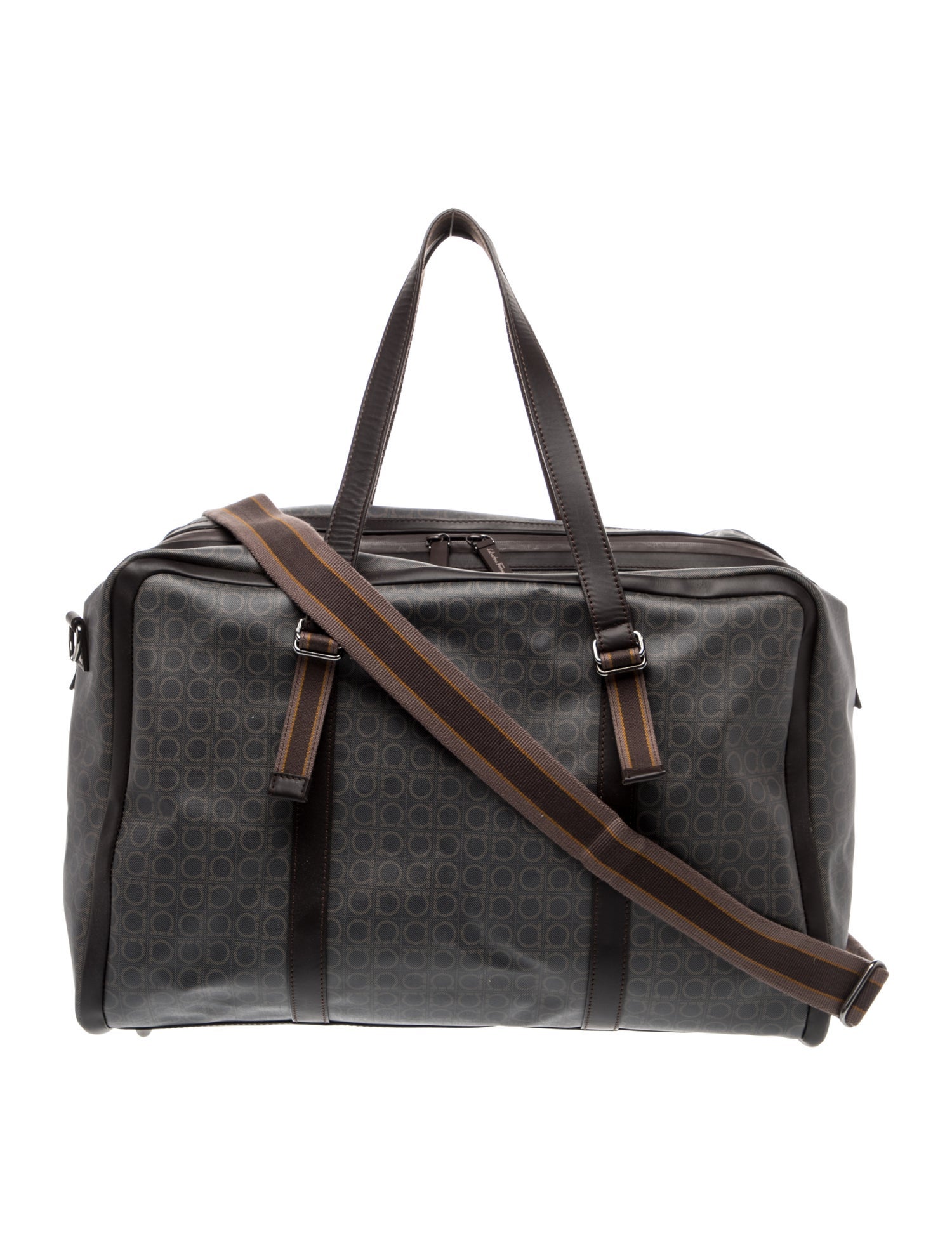 Salvatore Ferragamo Gancini Weekender Bag