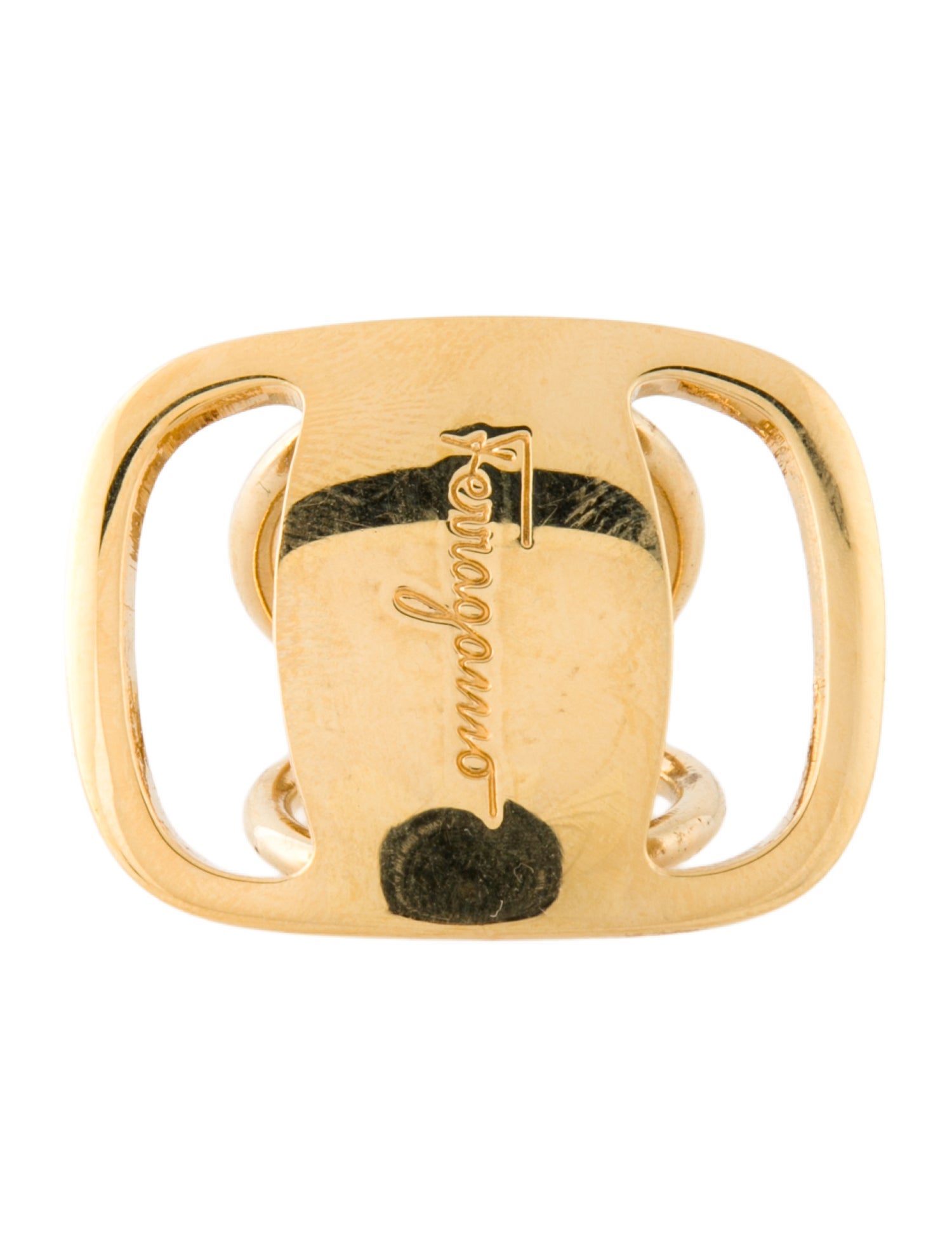 Salvatore Ferragamo Vara Scarf Ring