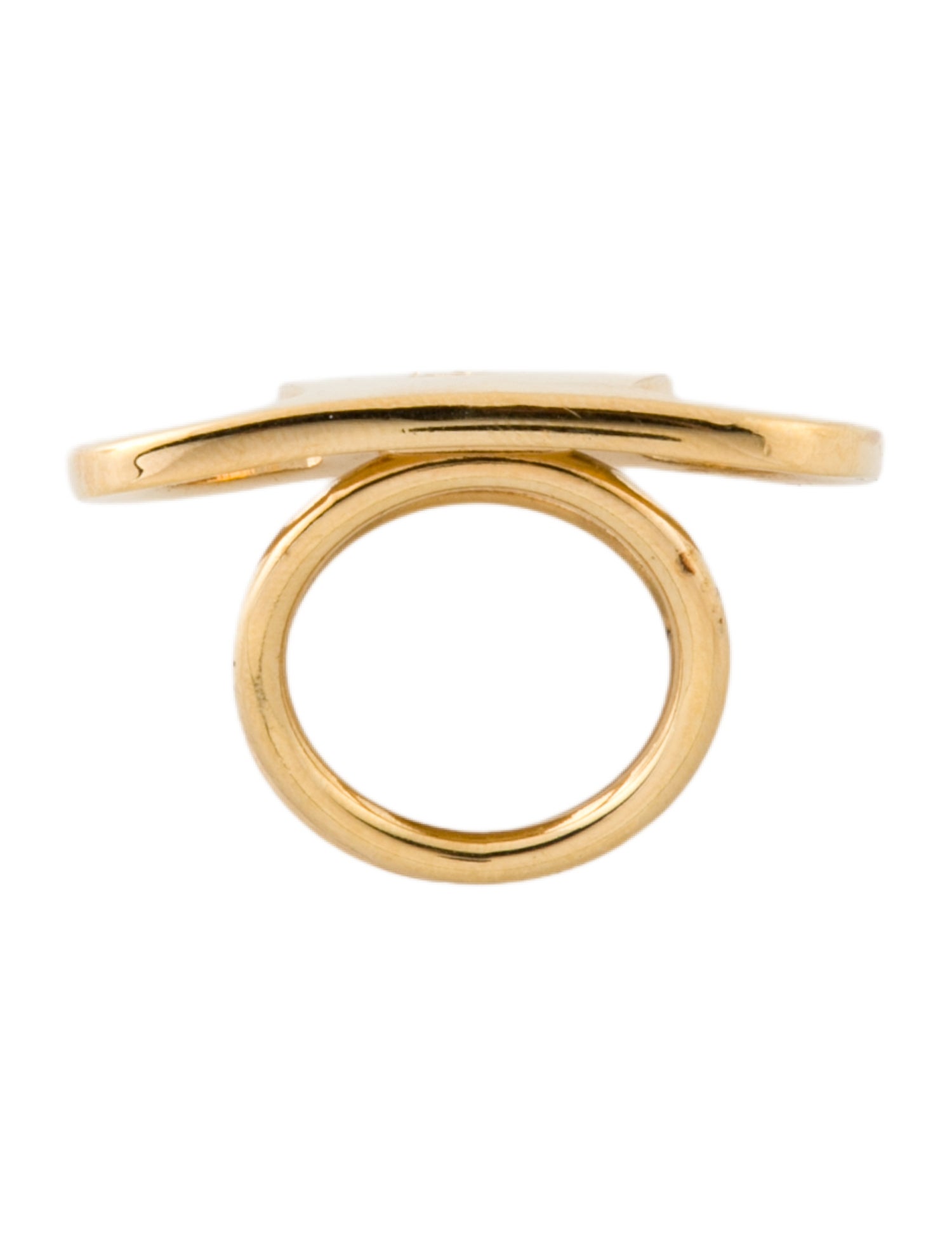 Salvatore Ferragamo Vara Scarf Ring