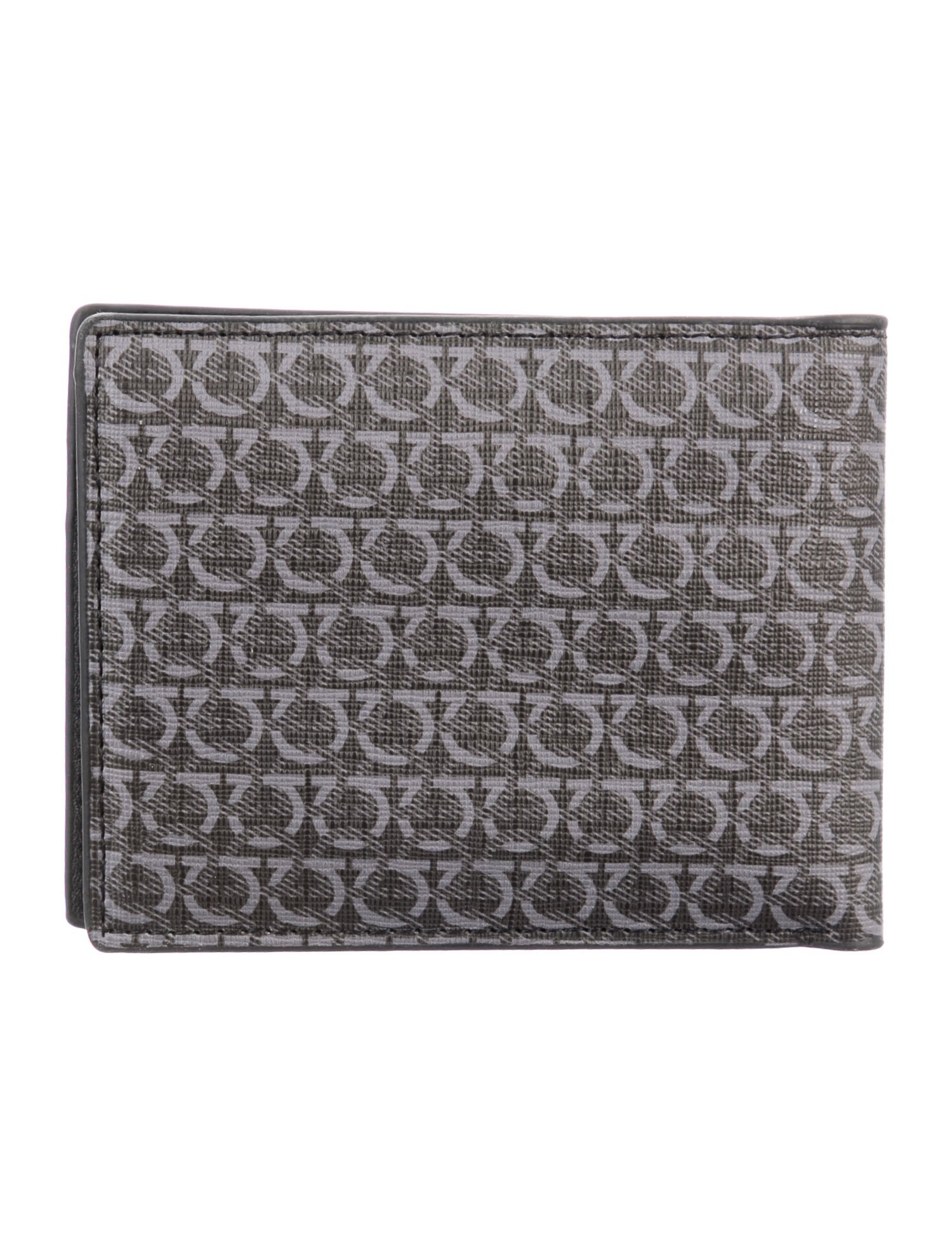 Salvatore Ferragamo Canvas Printed Wallet