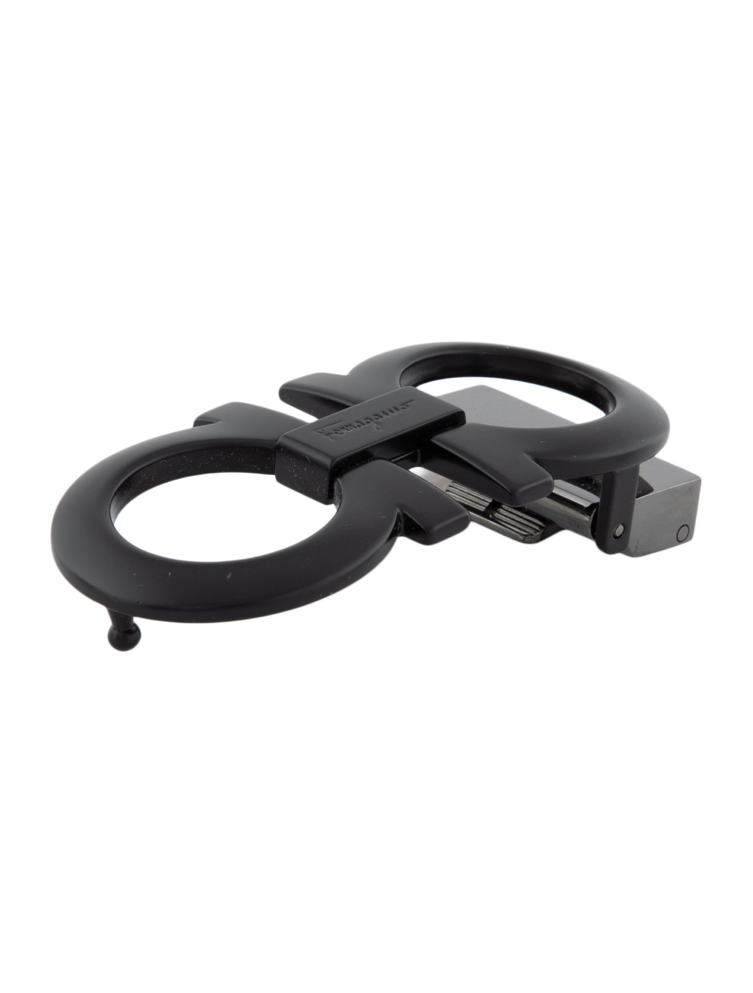 Salvatore Ferragamo Matte Gancini Belt Buckle