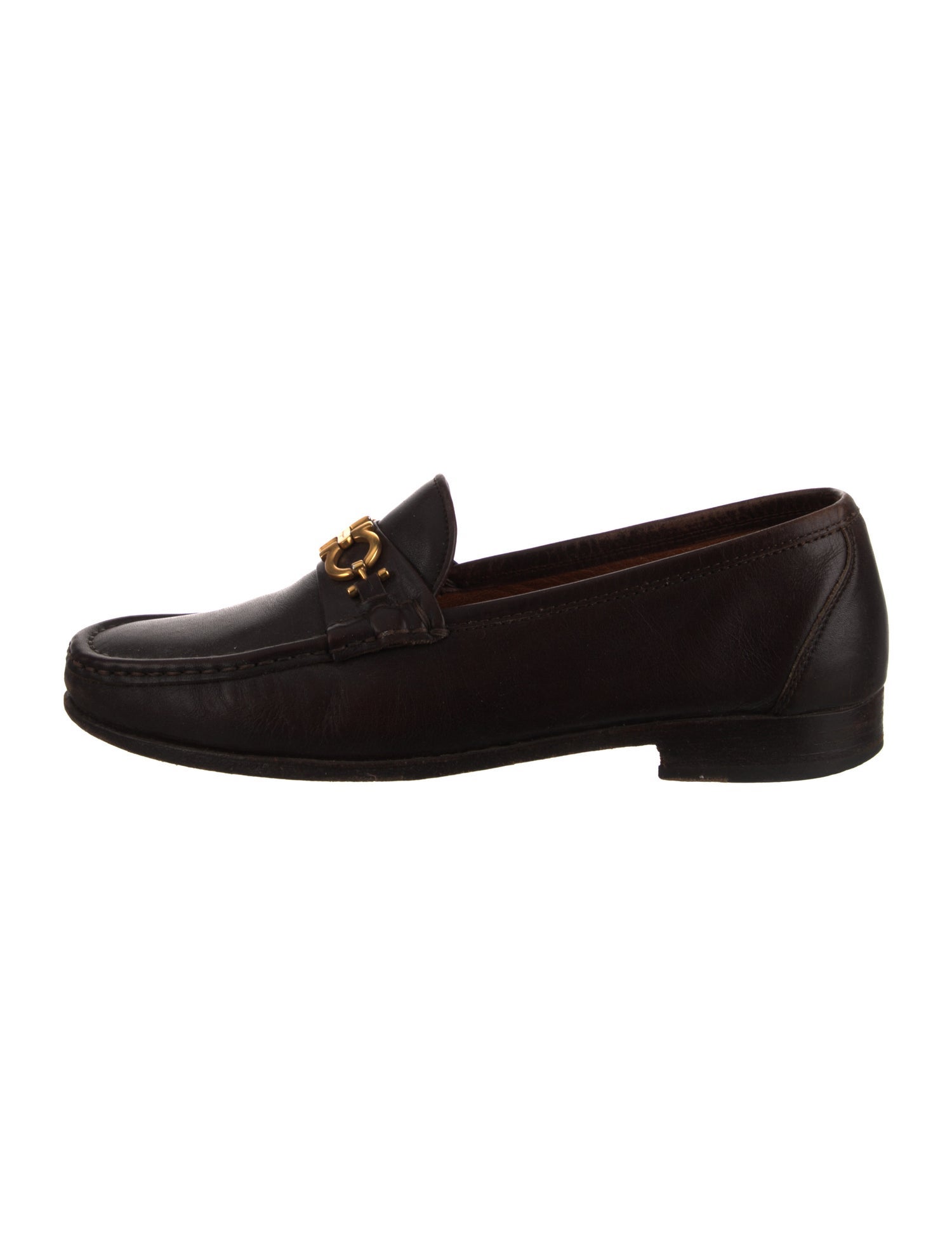 Salvatore Ferragamo Leather Dress Loafers