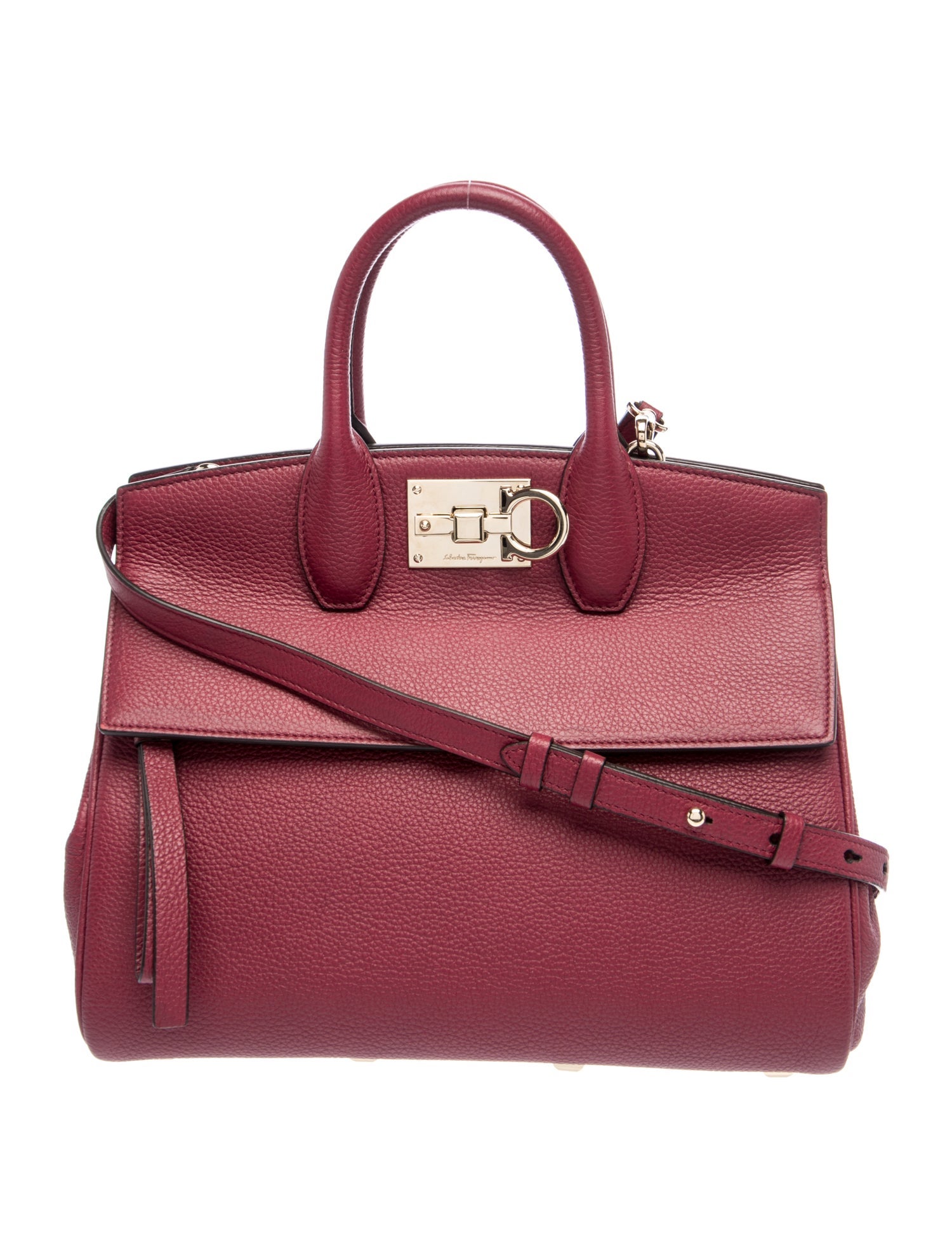 Salvatore Ferragamo Leather Studio Soft