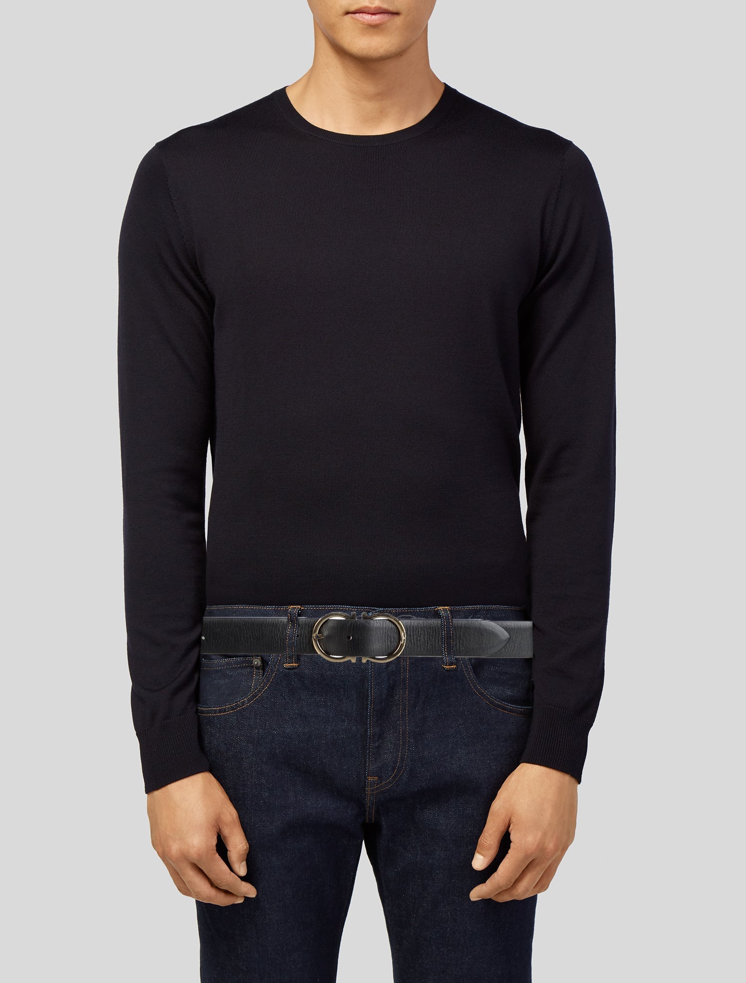 Salvatore Ferragamo Leather Waist Belt