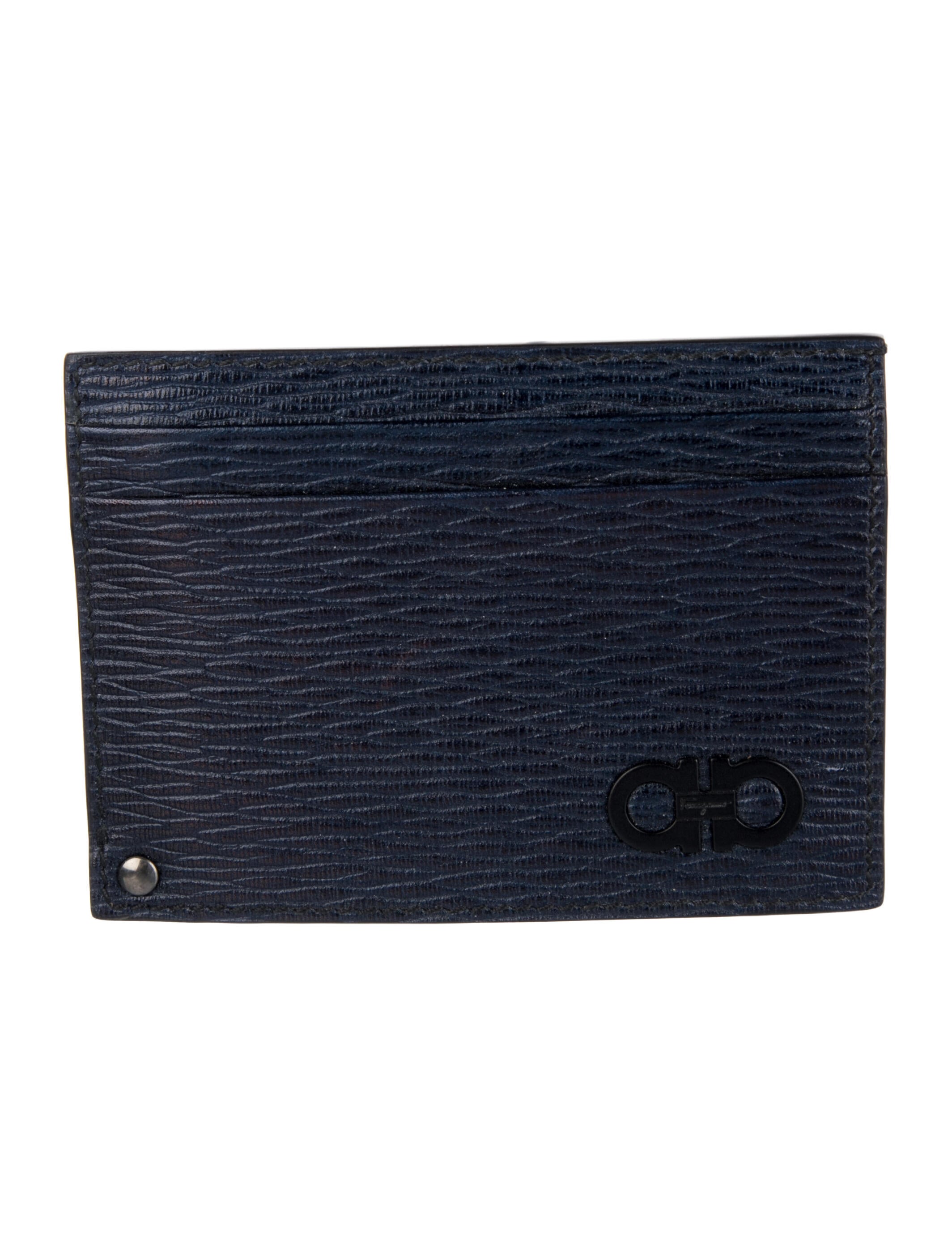 Salvatore Ferragamo Leather Card Holder