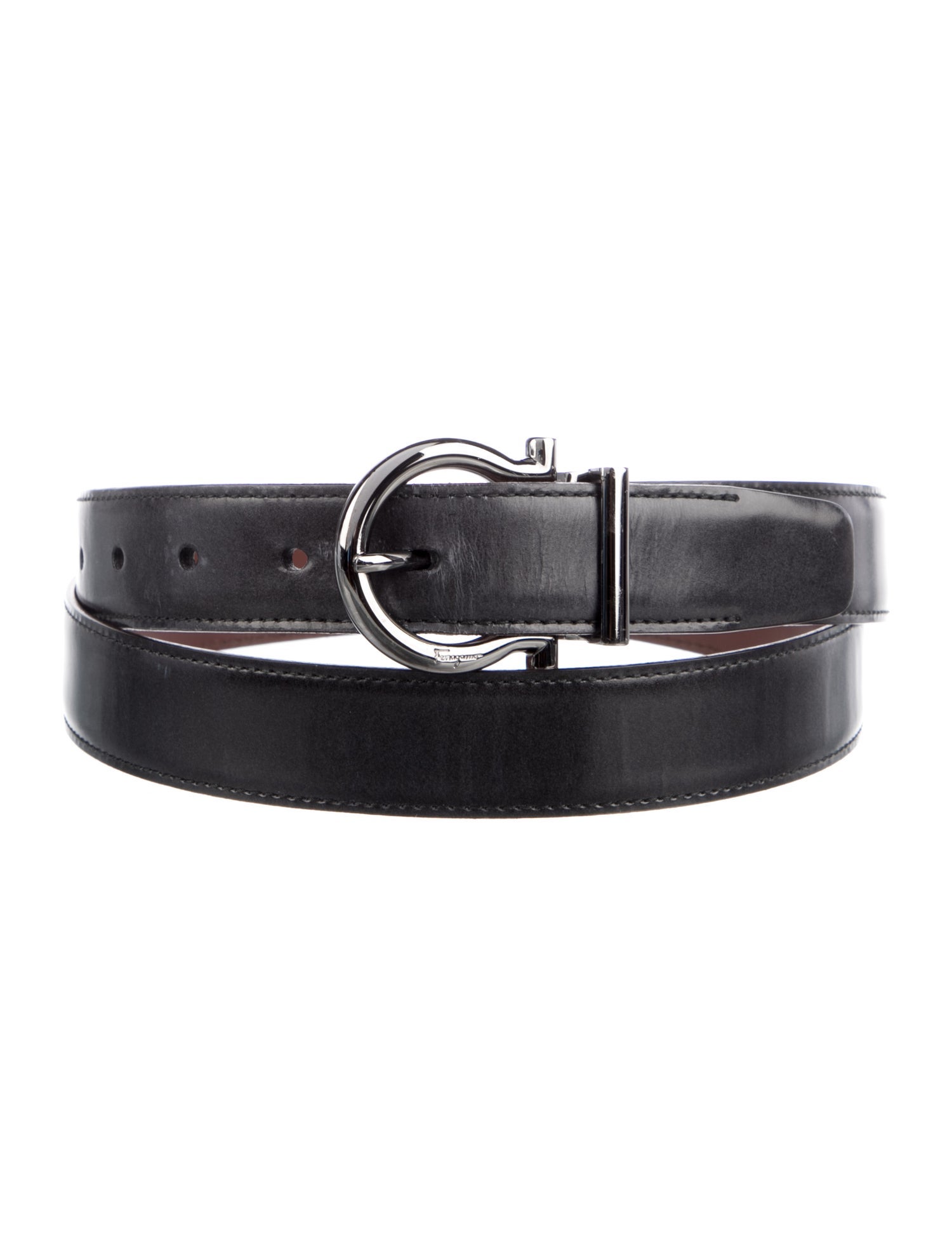 Ferragamo Leather Waist Belt