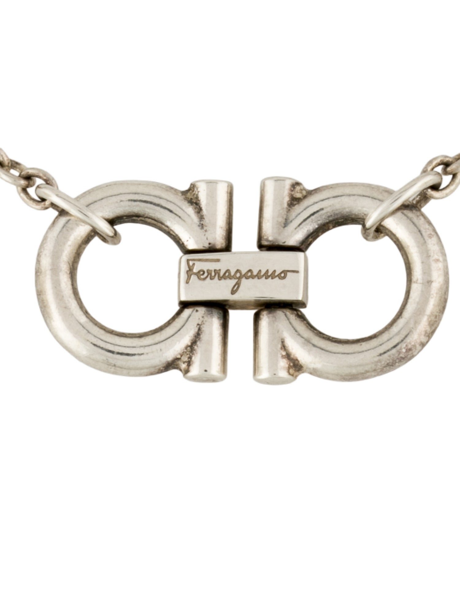 Salvatore Ferragamo Double Gancini Link Bracelet