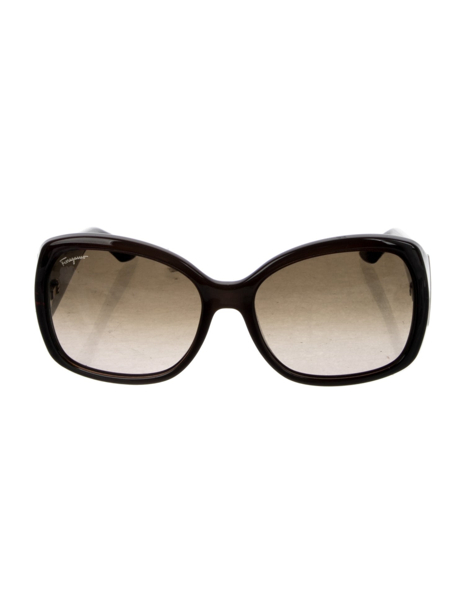 Salvatore Ferragamo Oversize Gradient Sunglasses