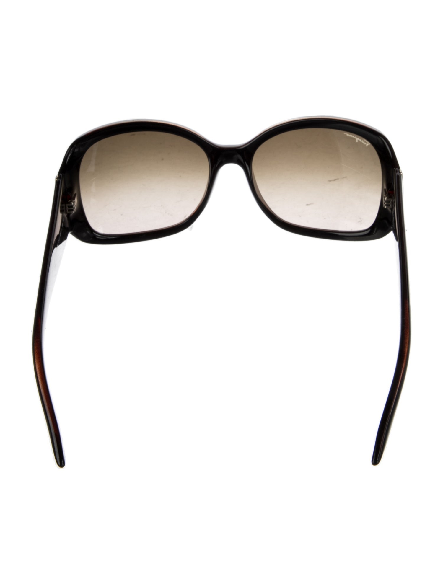 Salvatore Ferragamo Oversize Gradient Sunglasses