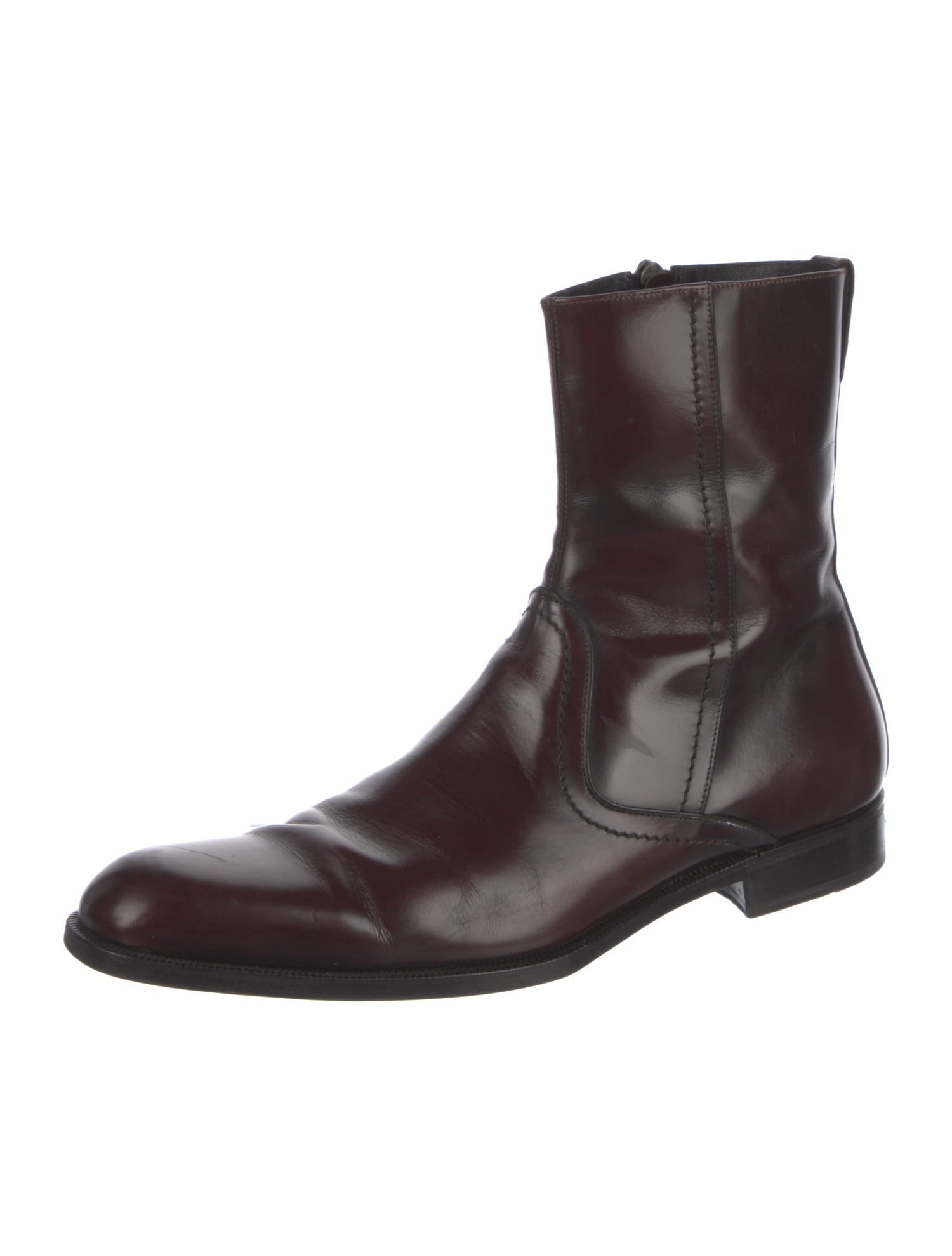 Salvatore Ferragamo Leather Boots
