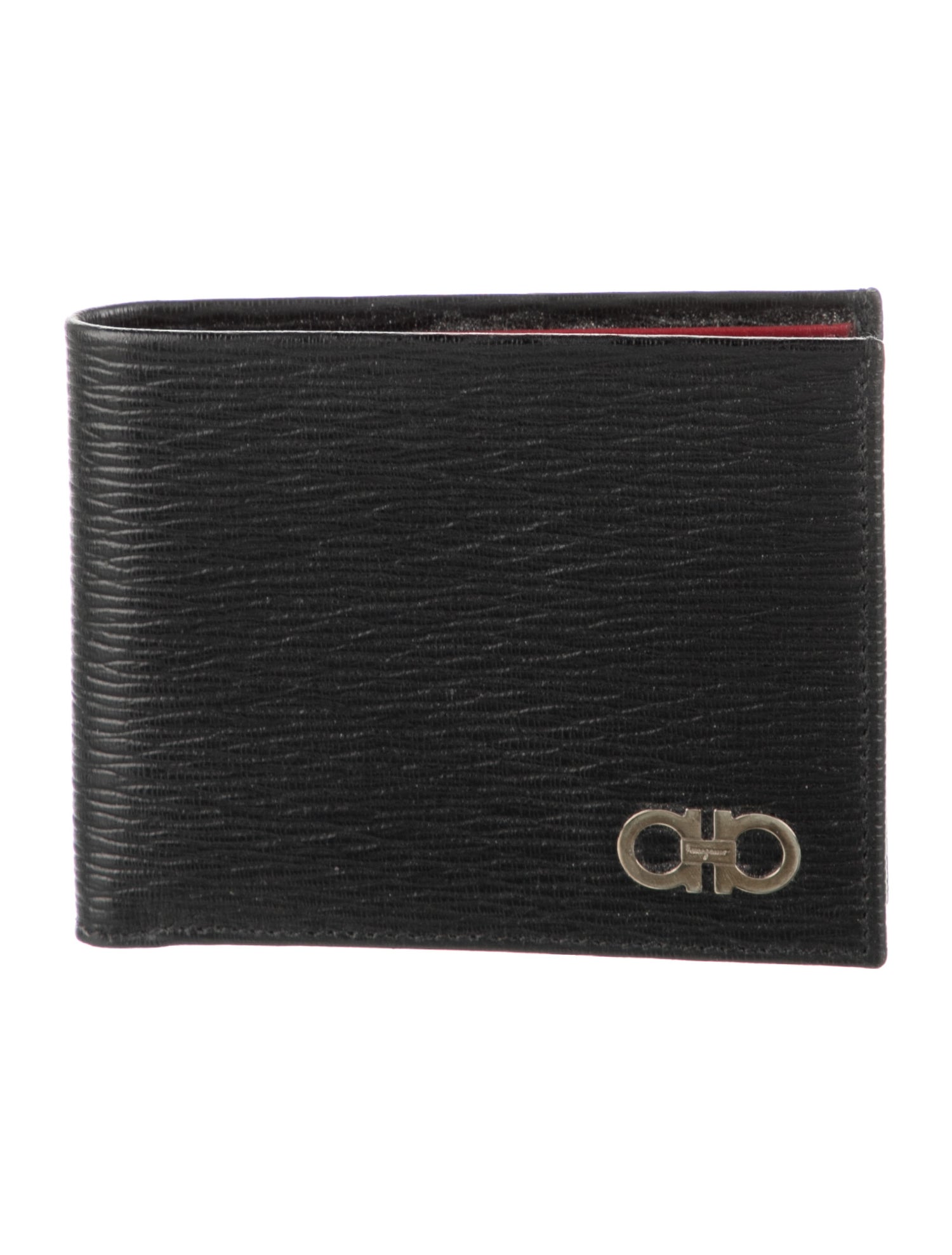 Salvatore Ferragamo Gancini Gancini Logo Bifold Wallet
