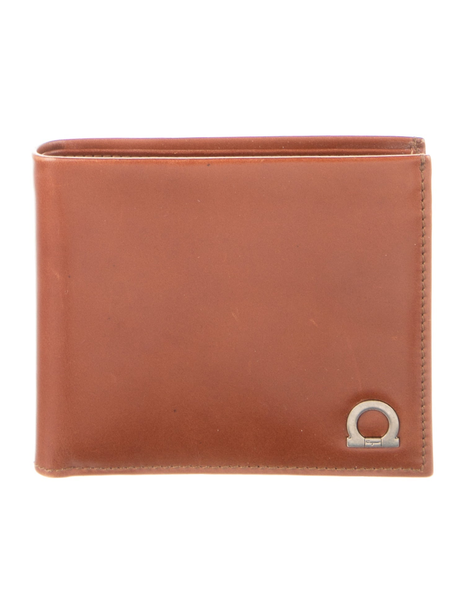 Salvatore Ferragamo Signature Logo Leather Bifold Wallet