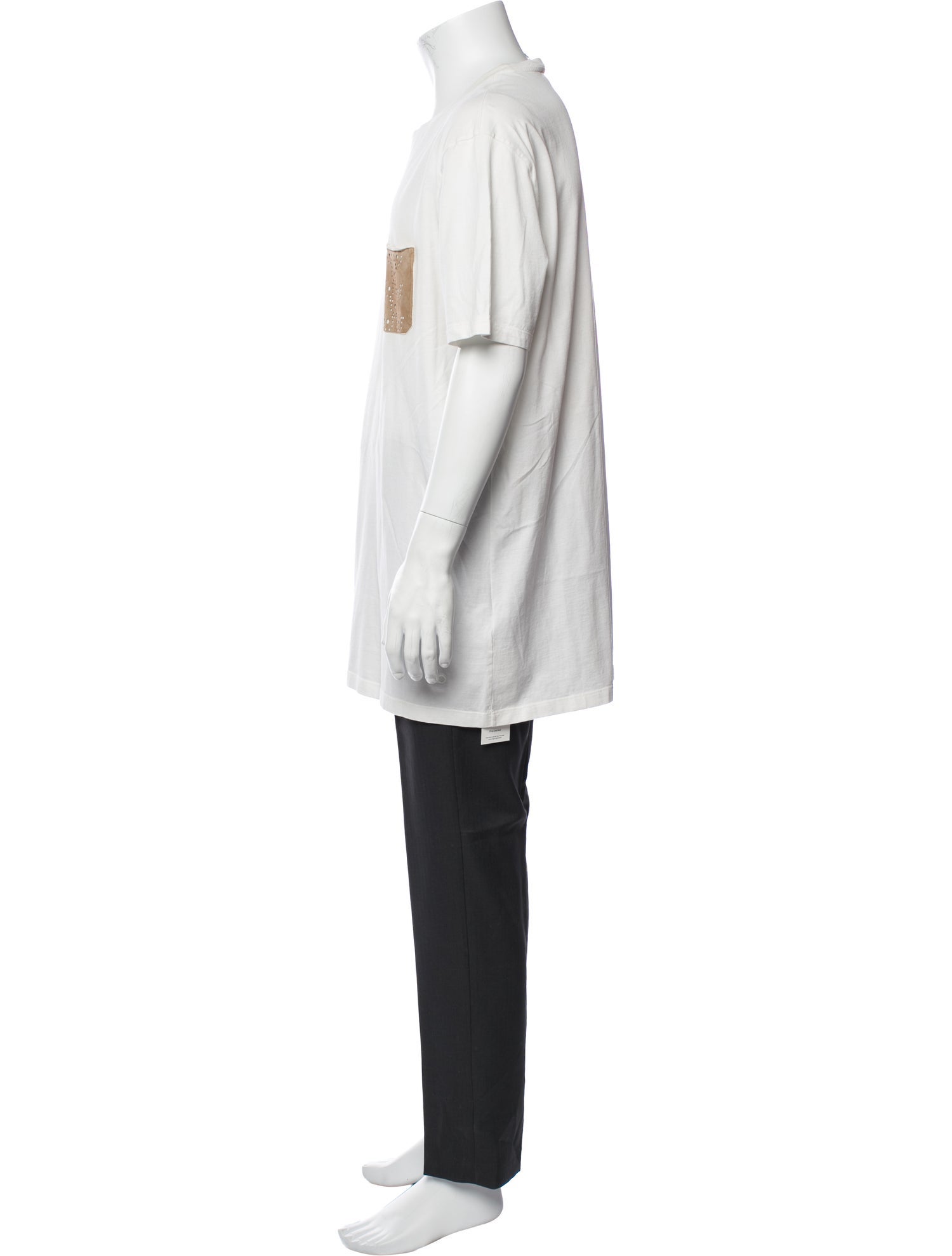 トップス salvatoreFerragamo Salvatore Ferragamo Graphic Print Scoop Neck T-Shirt - White T