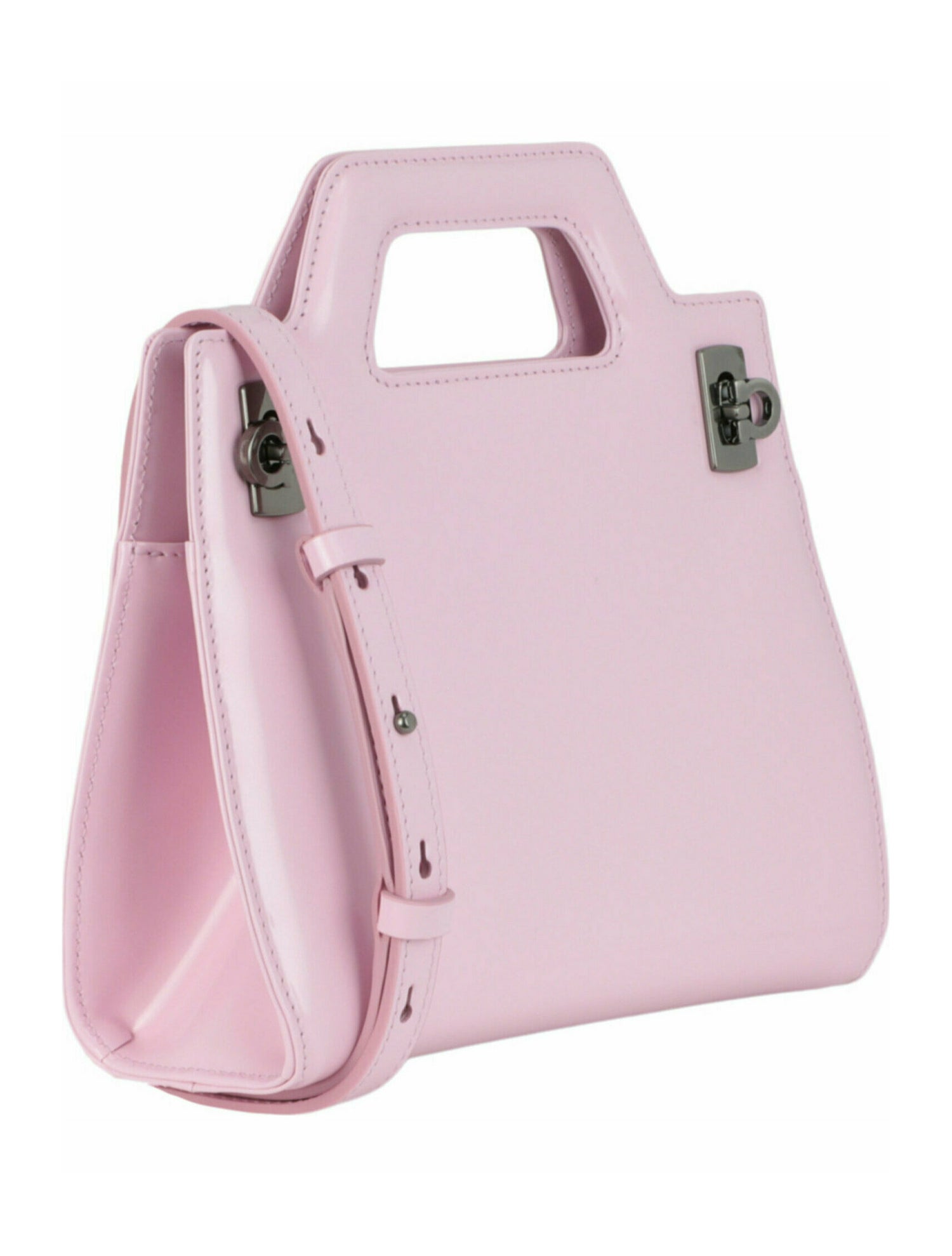 Solid Crossbody Bag w/ Tags — 2/4