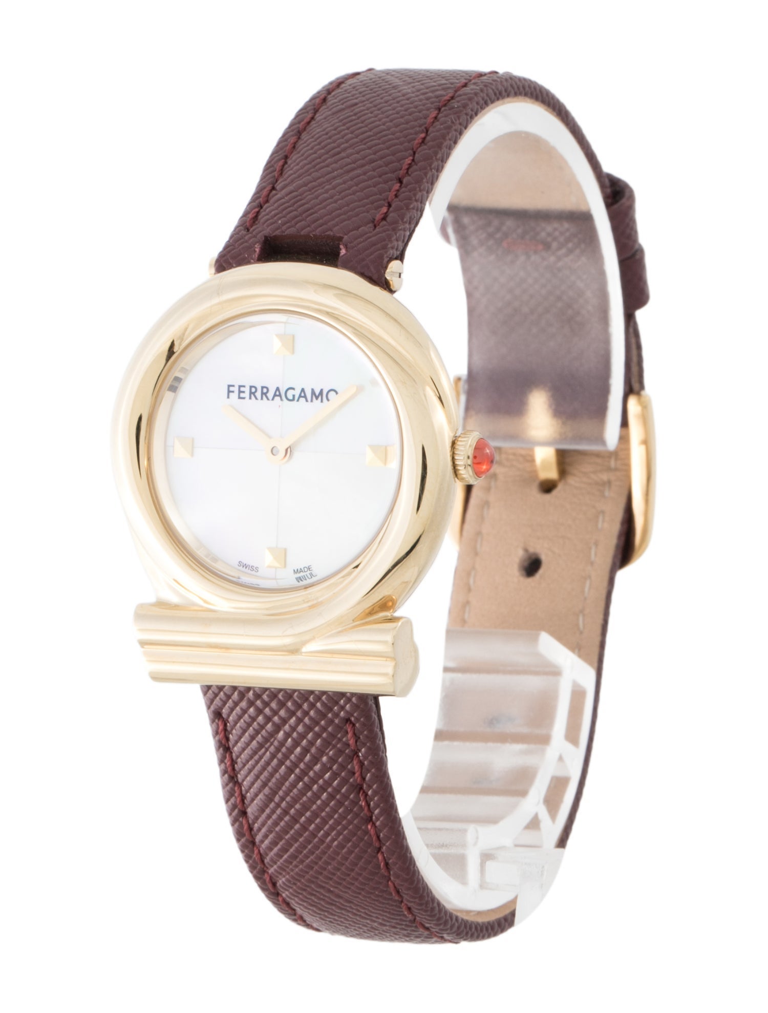 Salvatore Ferragamo Gancini Twisted Watch